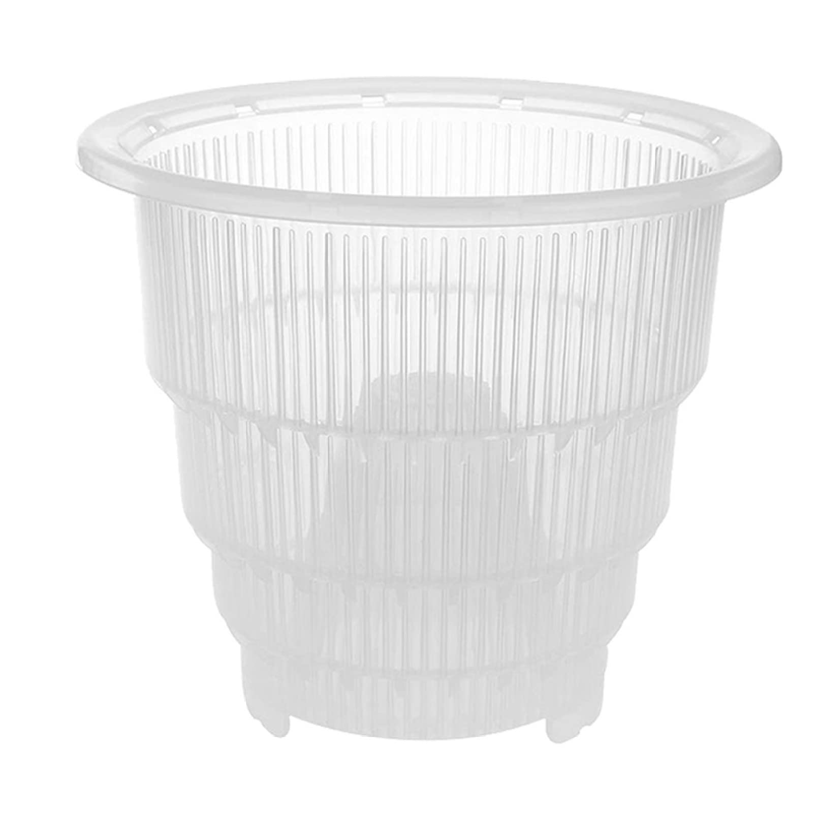 Breathable Clear Orchid Pots for Gardening & Home Decor
