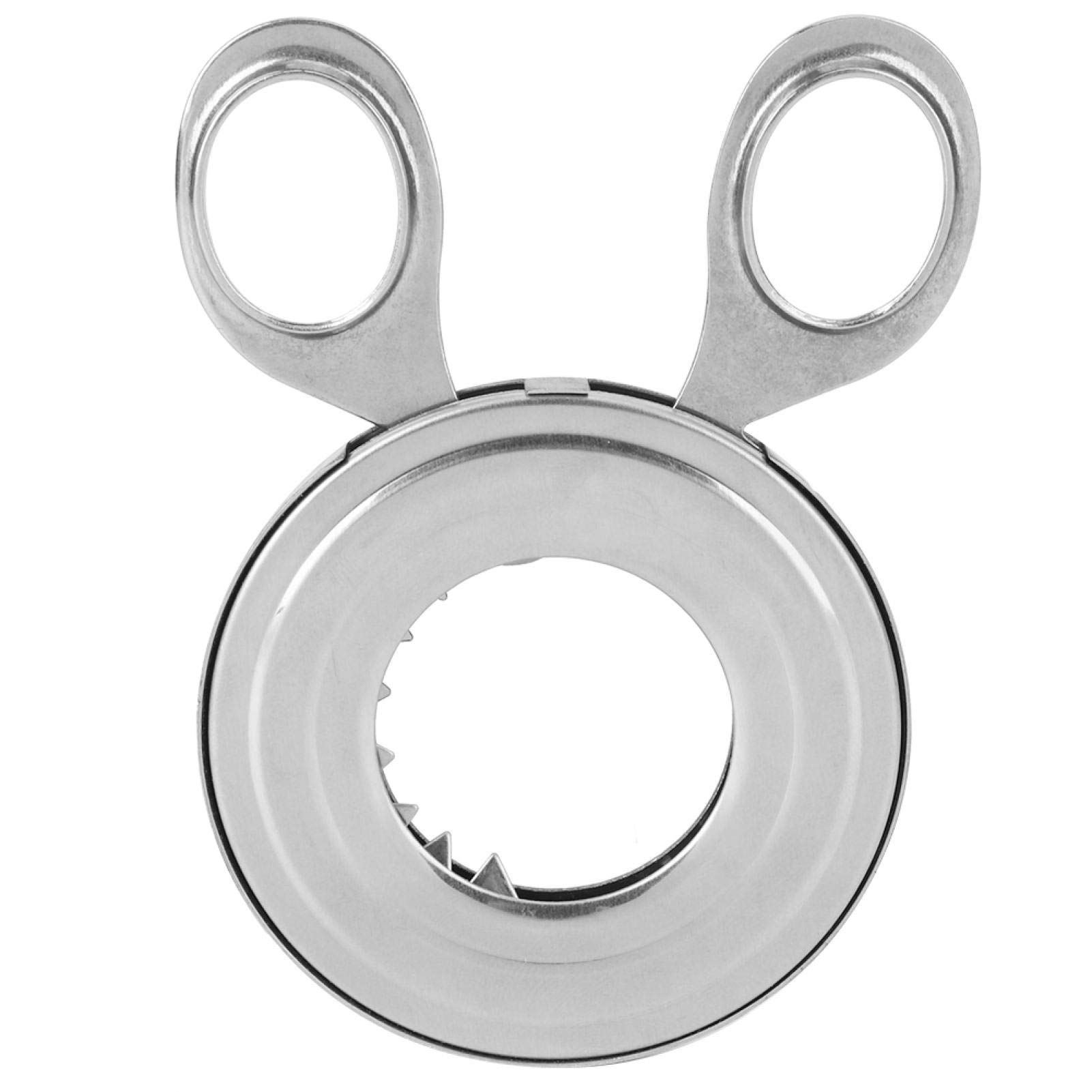 Stainless Steel Egg Topper Cutter - Durable Reusable Egg Scissors for Boiled Eggs | Egg Shell Opener Kitchen Gadget | Perfect for Breakfast, Salad Topping & Meal Prep