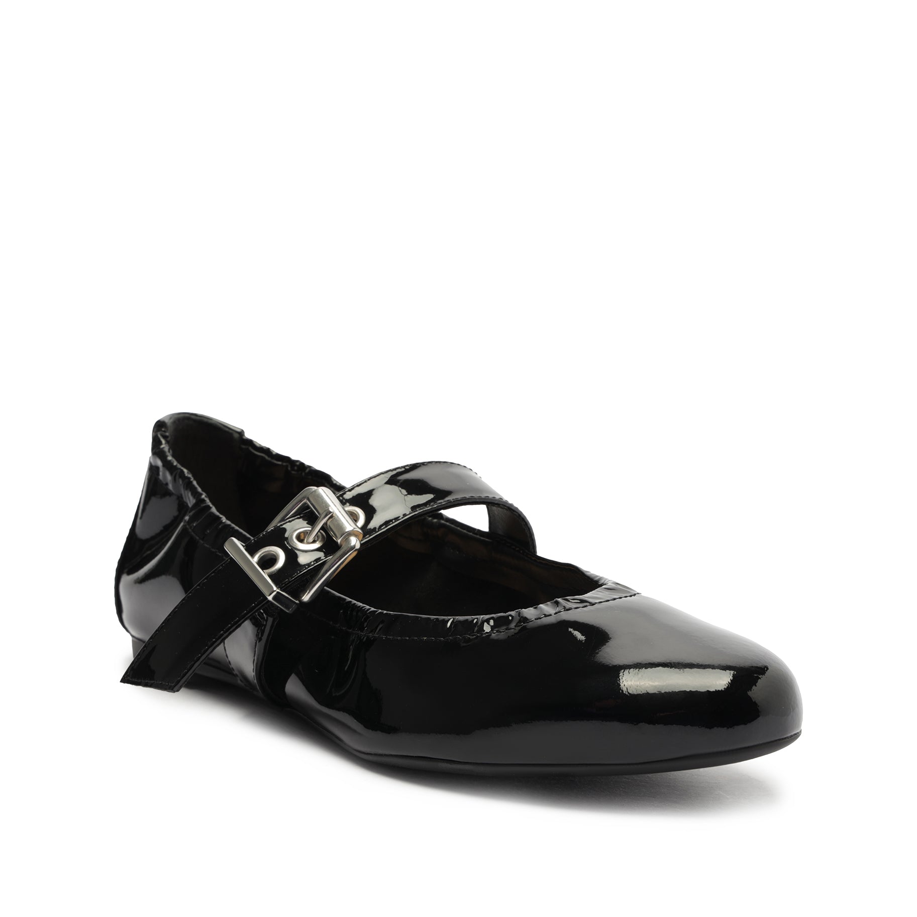 Calita Patent Leather Women's Flats - Comfortable & Stylish Ballet Shoes for Work, Office, and Casual Wear