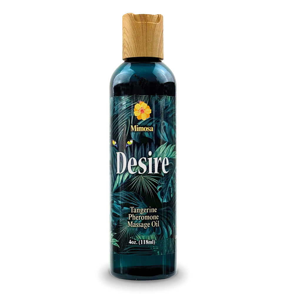 Desire Scented Pheromone Massage Oil for Couples - Romantic Arousal & Sensual Massage Lotion - Perfect for Date Nights & Intimate Moments