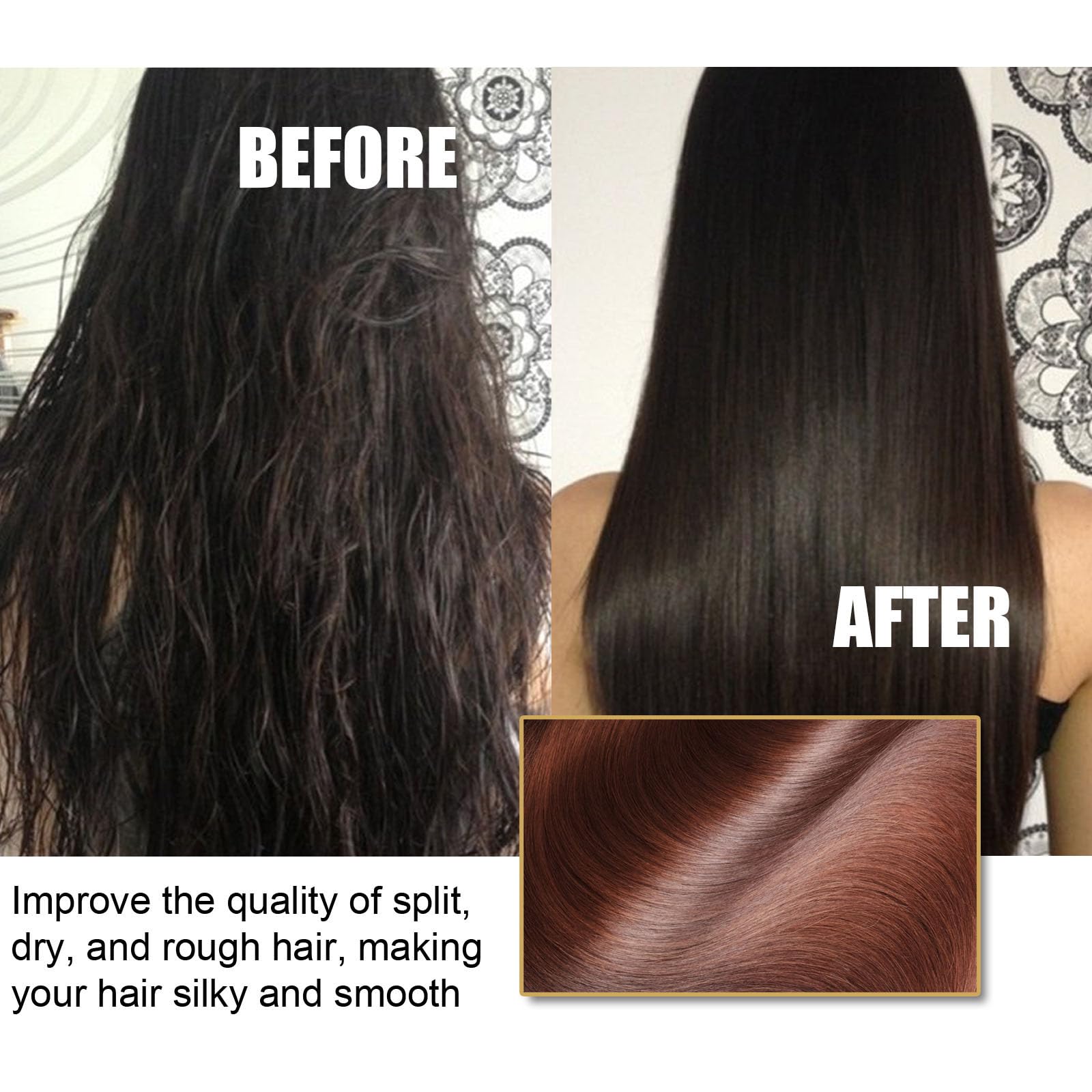 Premium Caviar Amino Acids Shampoo & Conditioner Set (2pcs) - Deep Nourishing Hair Treatment for Dry, Damaged Hair - Salon Quality Hair Care for Shine & Strength - Perfect for Daily Use & Professional Styling
