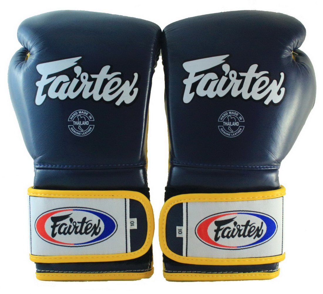 Fairtex BGV9 Muay Thai Boxing Gloves for Professional Fighters & Trainers - Mexican Style MMA Gloves for Hard Hitters - Lightweight Shock Absorbent Martial Arts Gloves for Sparring, Bag Work & Competition Training