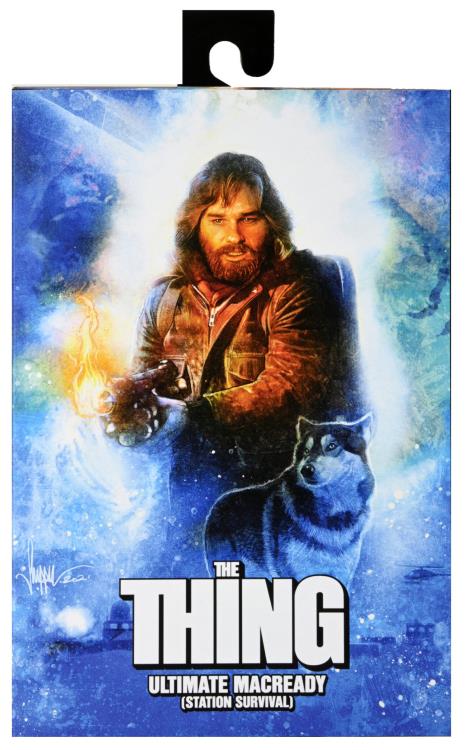 NECA The Thing Ultimate MacReady V2 Action Figure - Station Survival Edition - Collectible Horror Movie Toy for Fans & Display