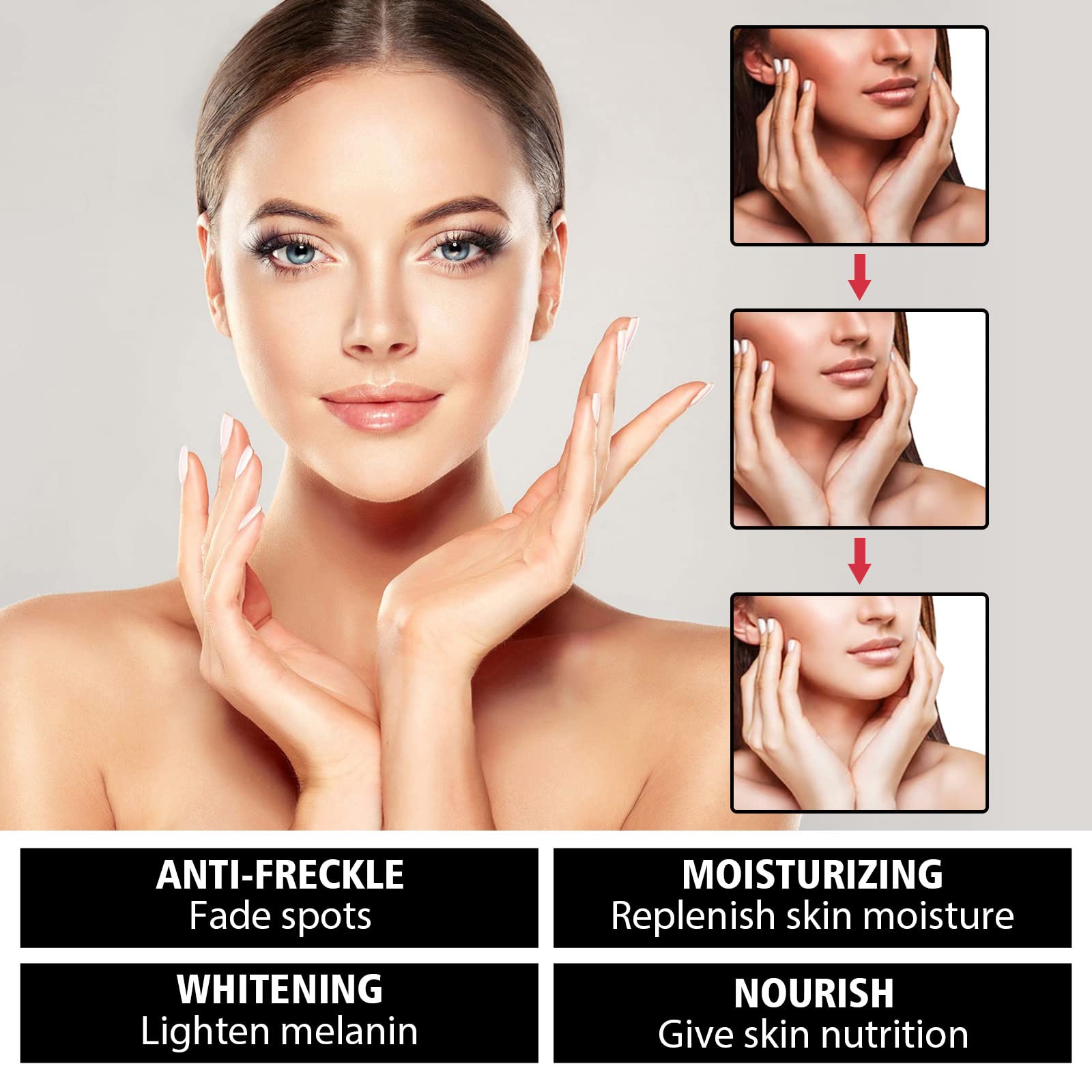 100g Kojic Acid Whitening Soap for Face & Body - Lightens Dark Spots, Black Stains & Evens Skin Tone | Moisturizing Cleanser for Neck, Hands & Makeup Removal | Brightening Treatment for Hyperpigmentation & Uneven Skin