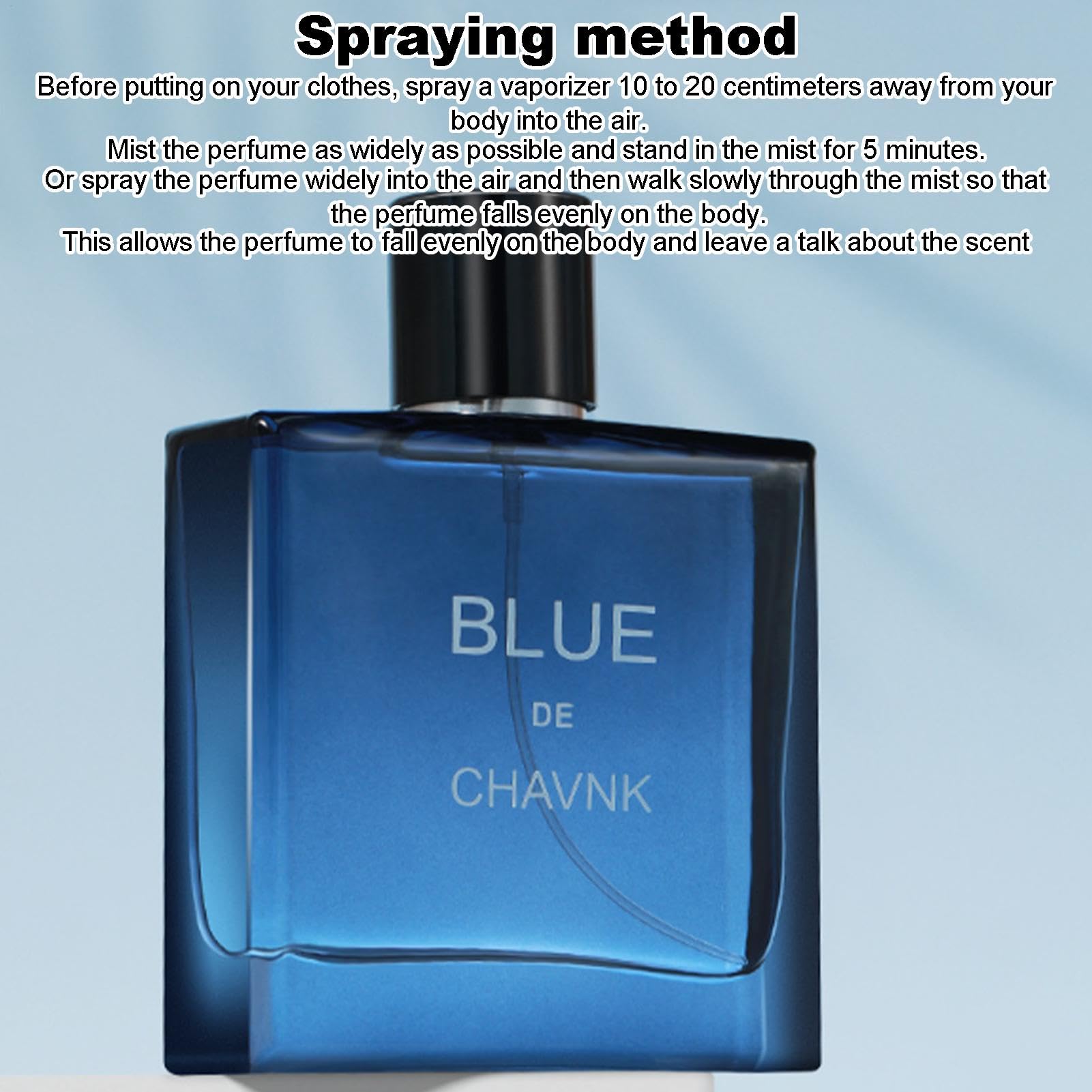 Premium Men's Cologne Spray - 100ml Long-Lasting Fragrance Mist for Men & Boys | Fresh Masculine Scent | Perfect Gift for Friends & Family | Great for Date Night, Office & Special Occasions