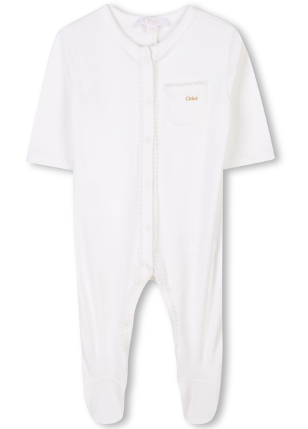 Chloe Baby Footie with Hat - Soft Cotton Pajamas for Newborns (3-6 Months) | Cozy Sleepwear for Infants & Toddlers | Perfect for Nursery, Bedtime, and Photo Shoots