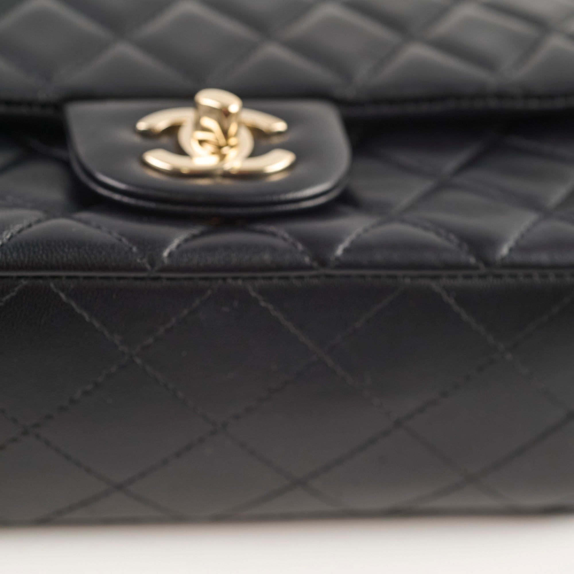 Chanel Mini Rectangular Bag Black Lambskin Leather with Microchip 2022 - Luxury Crossbody Purse for Women, Perfect for Date Night & Evening Events