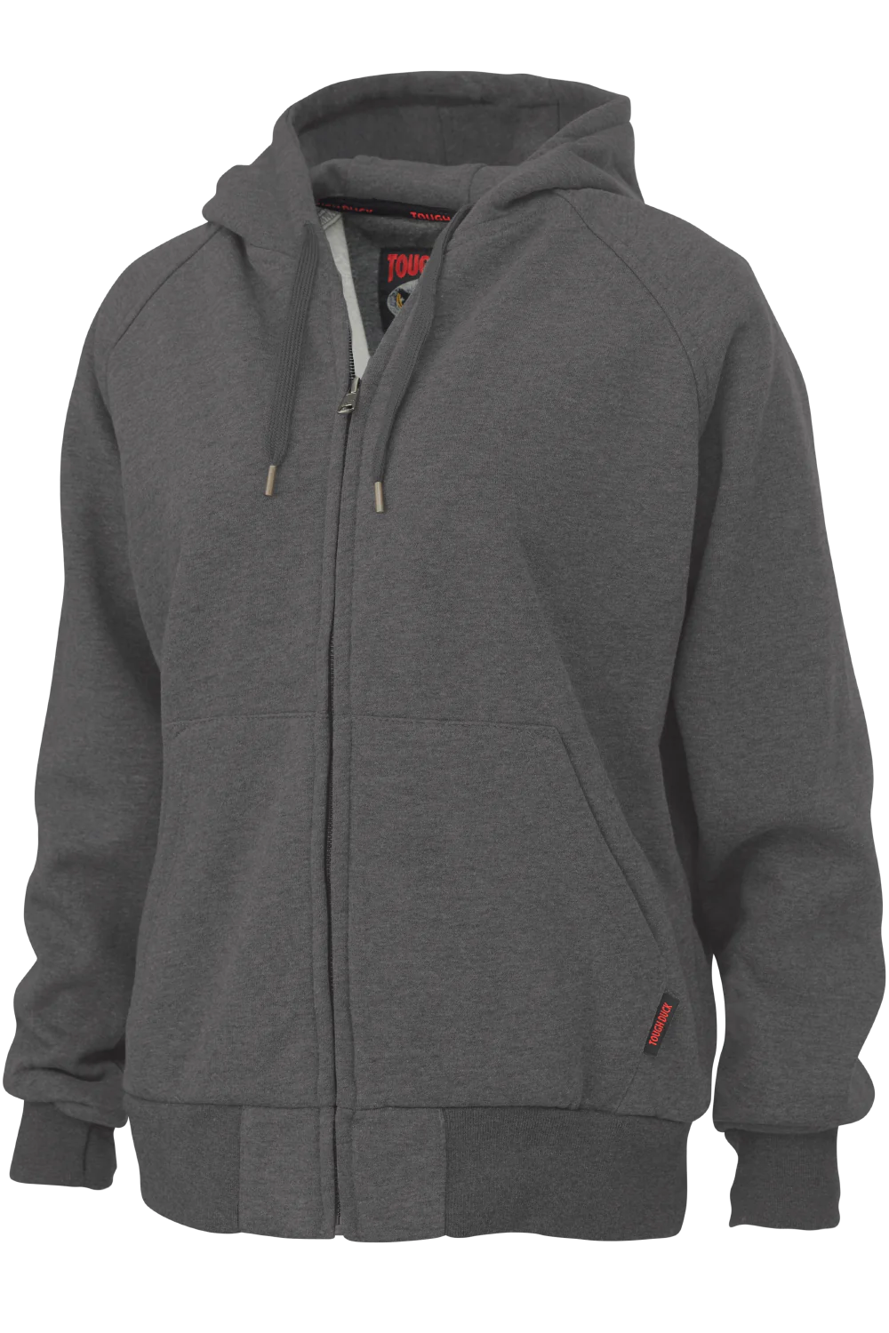 Tough Duck Women's Fleece Zip Hoodie WJ36 - Warm Winter Jacket for Outdoor Activities, Hiking & Casual Wear