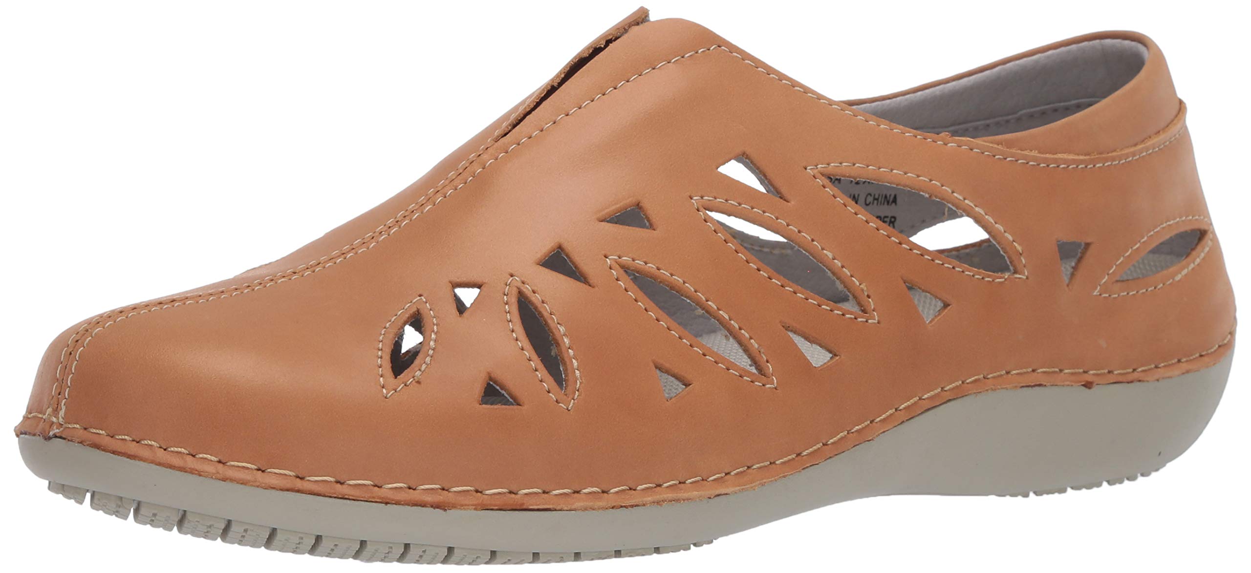 Propet Women's Cami Slip-On Flats - Comfortable Casual Shoes for Women in Brown | Perfect for Walking, Work & Everyday Wear
