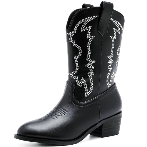 Rhinestone Black