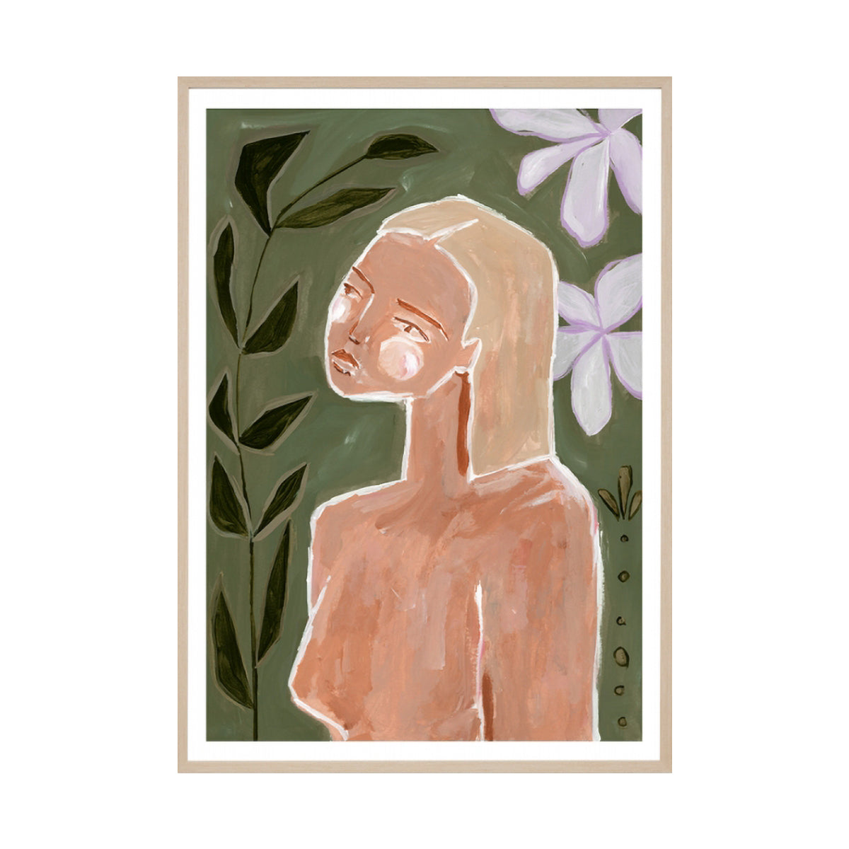 Feminine Muse Olive 2 Print - Stylish Women's Tops for Casual Wear & Everyday Outfits | Perfect for Work, Dates & Social Events