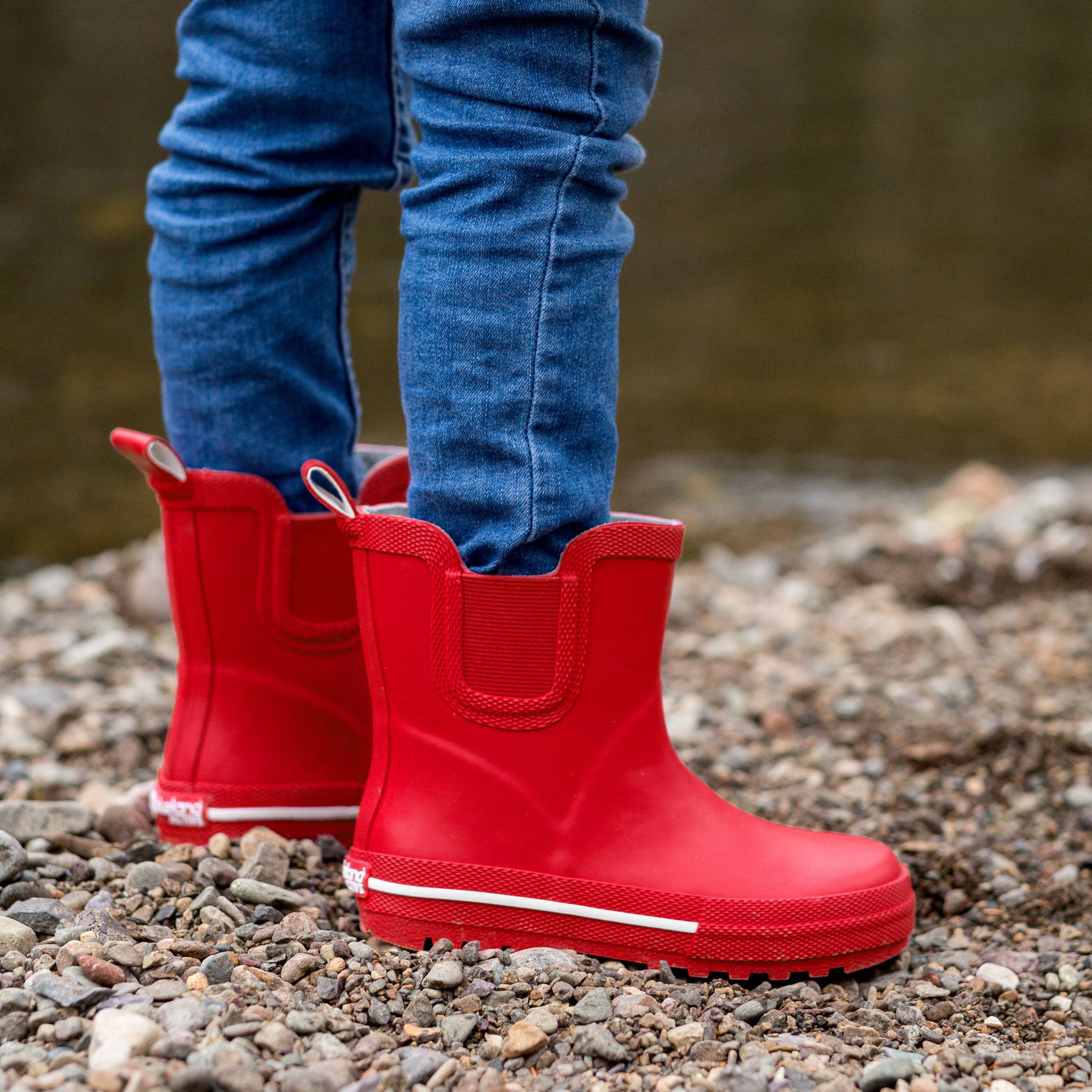 Kids' Paddlebeck Short Rain Boots - Waterproof Rubber Booties for Boys & Girls - Perfect for Puddles, Gardening & Outdoor Play
