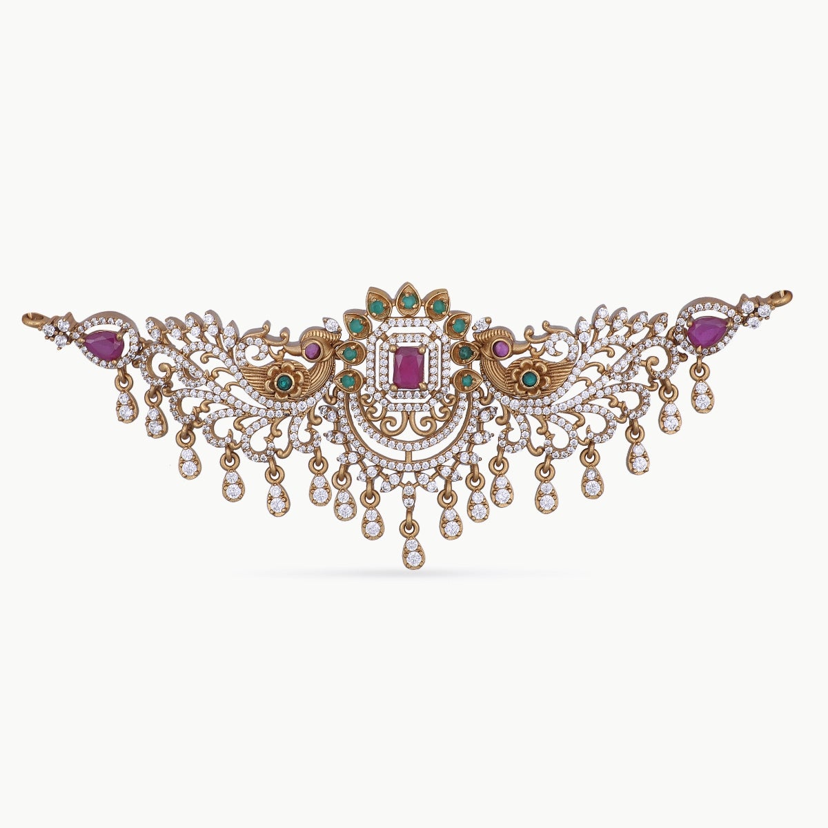 Antique Choker Set for Women - Vintage Style Jewelry Necklace for Parties, Weddings & Special Occasions