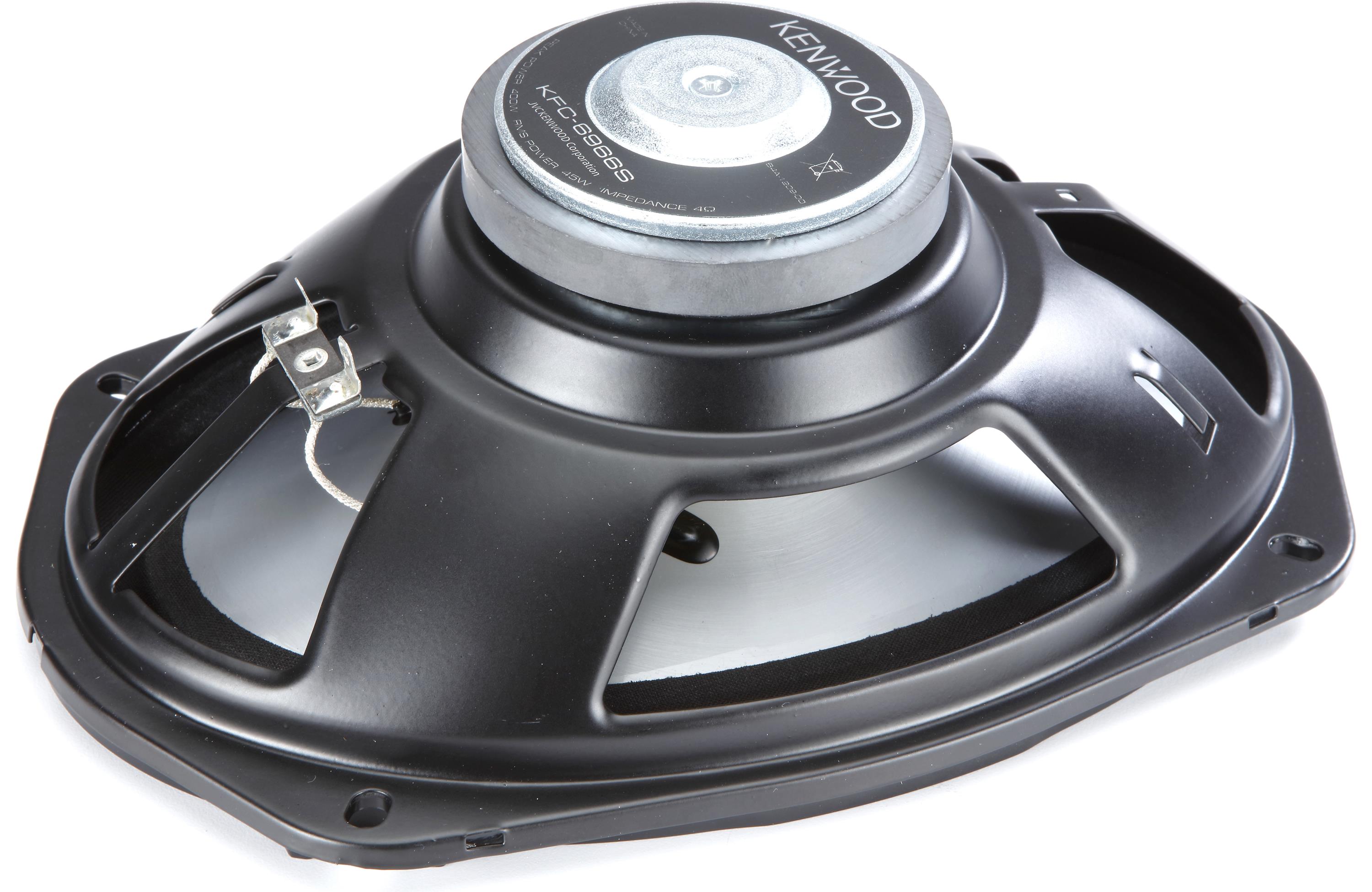 Kenwood KFC 6966S 6x9 Inches 3-Way Car Audio Speakers - High Power Handling, Clear Bass & Crisp Treble for Superior In-Car Sound System | Perfect for Sedans, SUVs & Trucks