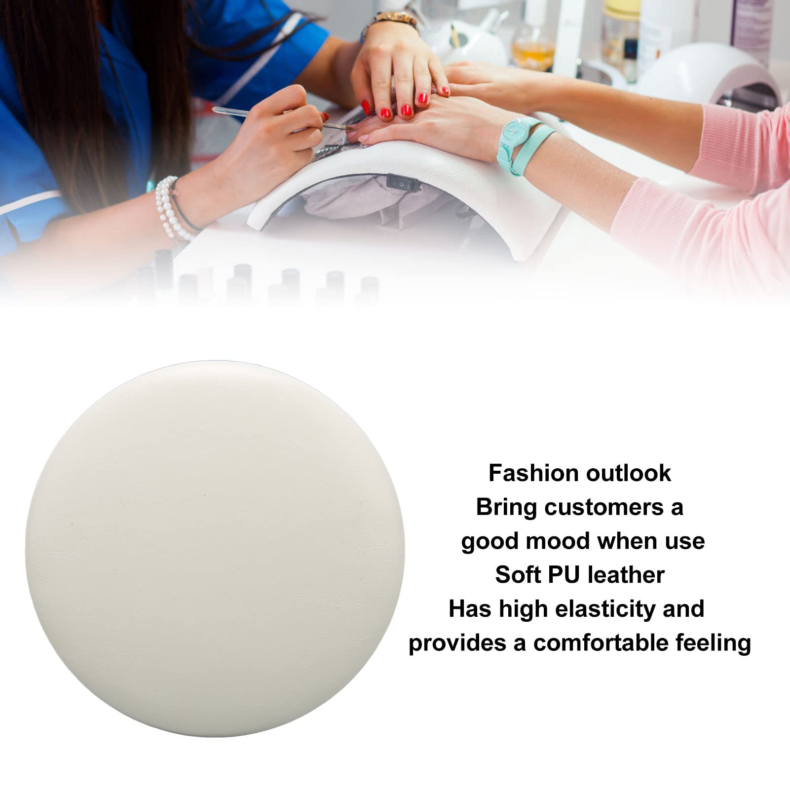 **Professional Nail Arm Rest Pillow for Manicure & Nail Tech - Portable Elbow Cushion Support for Nail Salon, Spa & Home Use - Comfortable Hand Pad for Gel, Acrylic & Pedicure Services**