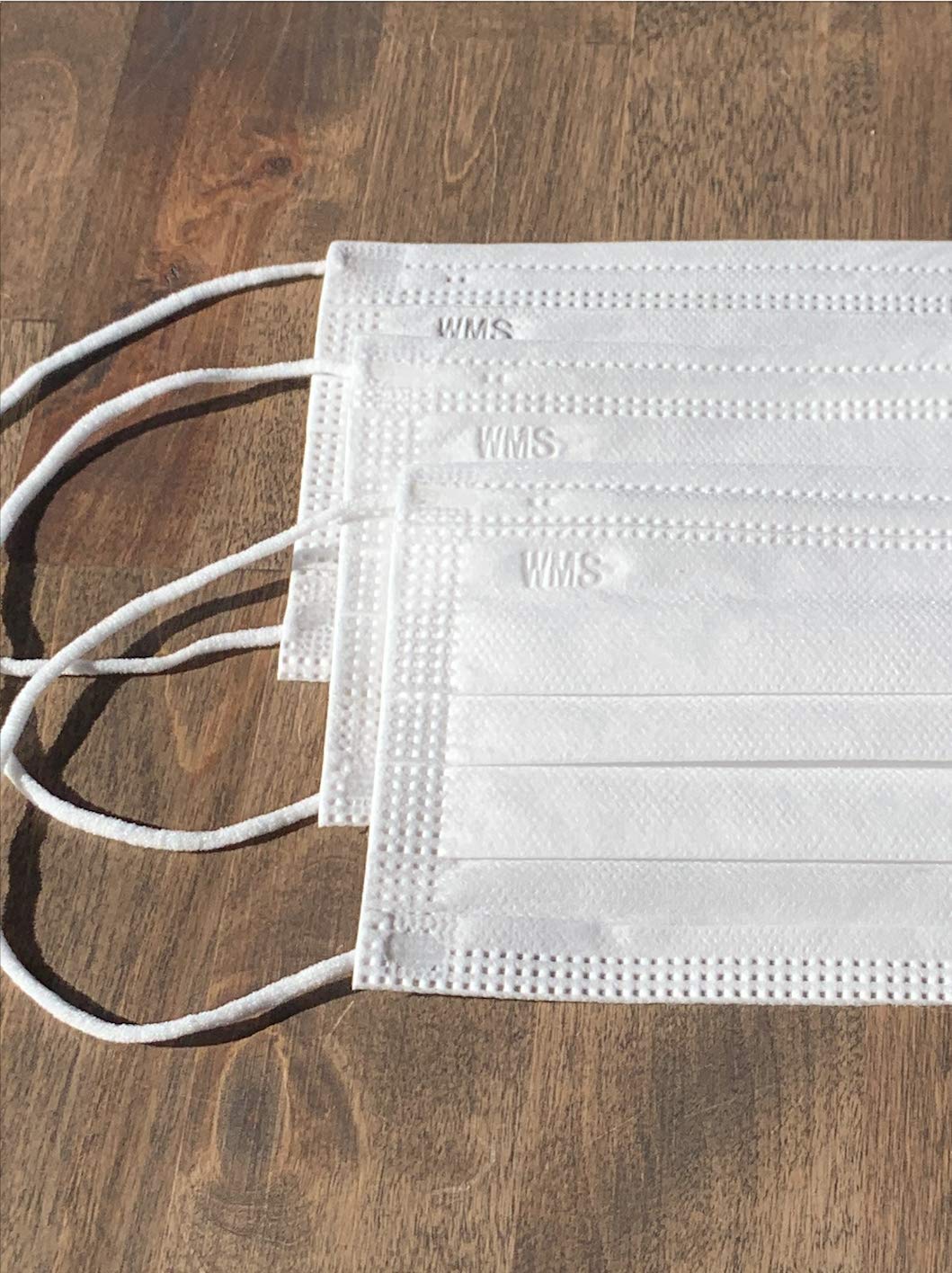 WMS 4-Layer Face Masks - Breathable & Comfortable - Made in USA - Wisconsin Medical Supplies - for Daily Use, Work, and Travel Protection