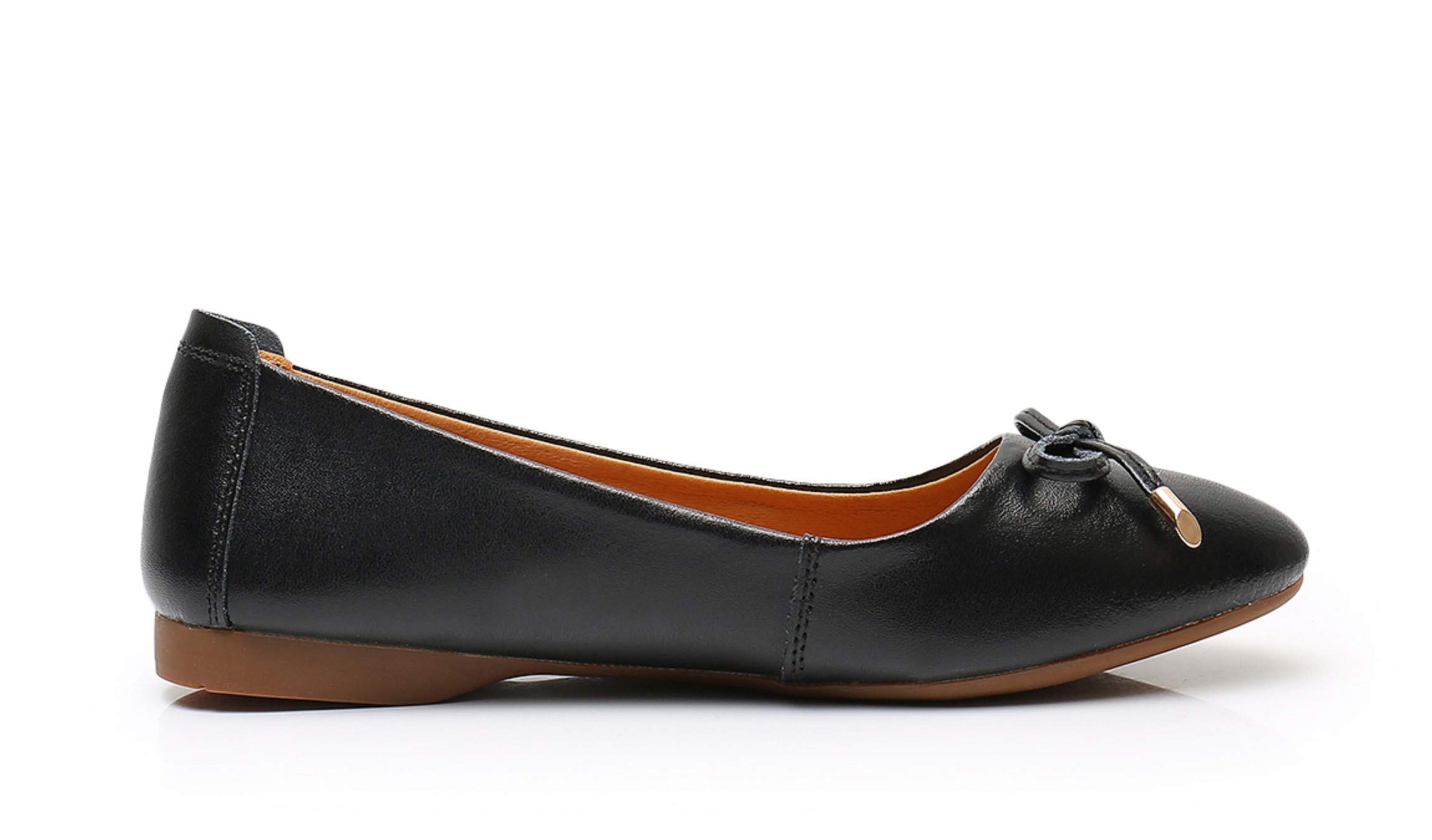 VenusCelia Women's Bowknot Ballet Flats - Comfortable Soft Ballet Dance Shoes for Women & Girls | Perfect for Dance Class, Casual Wear & Everyday Outfits