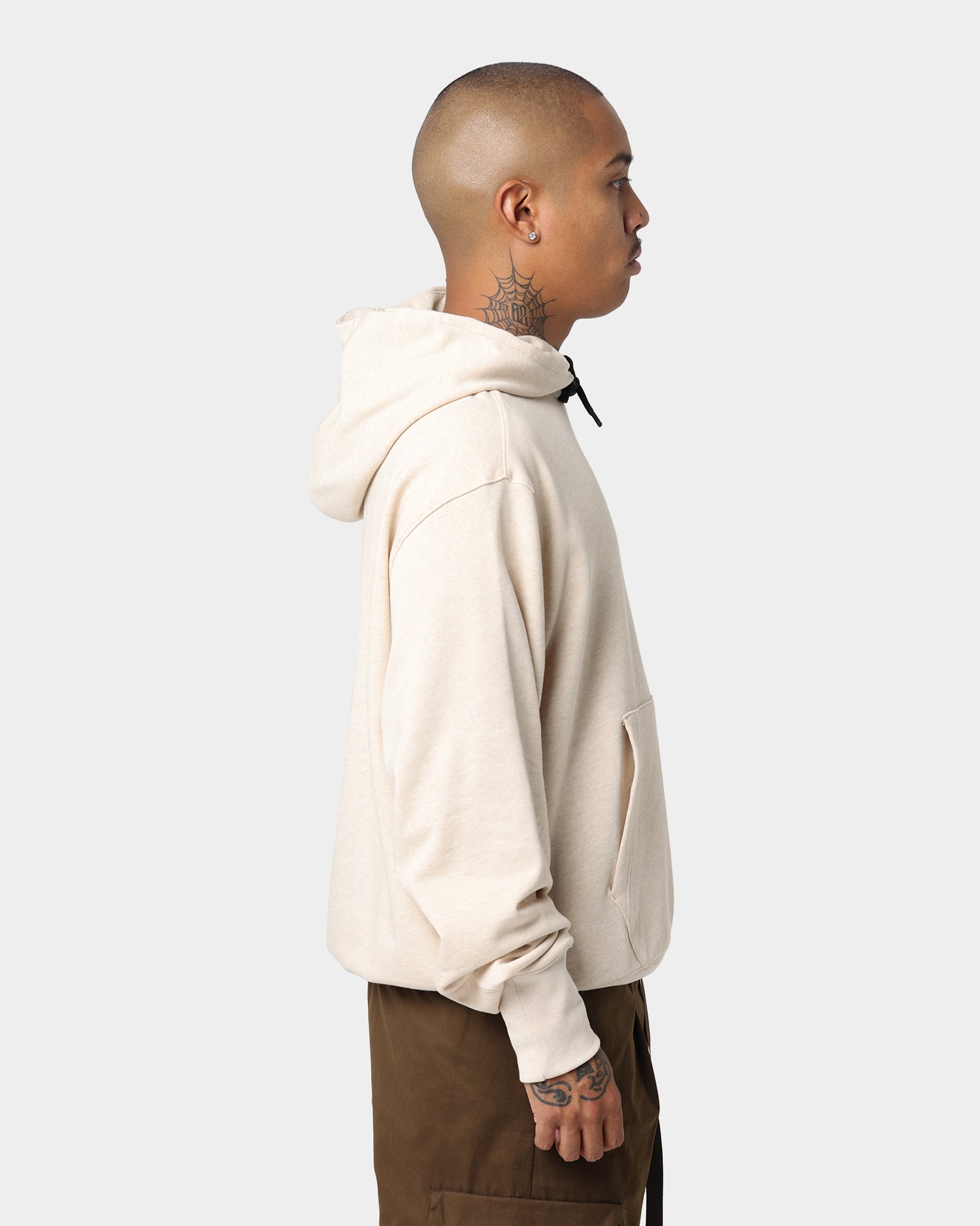 Adidas Botanically Dyed Hoodie - Eco-Friendly Beige Cotton Pullover for Men & Women | Perfect for Casual Wear, Gym & Outdoor Activities