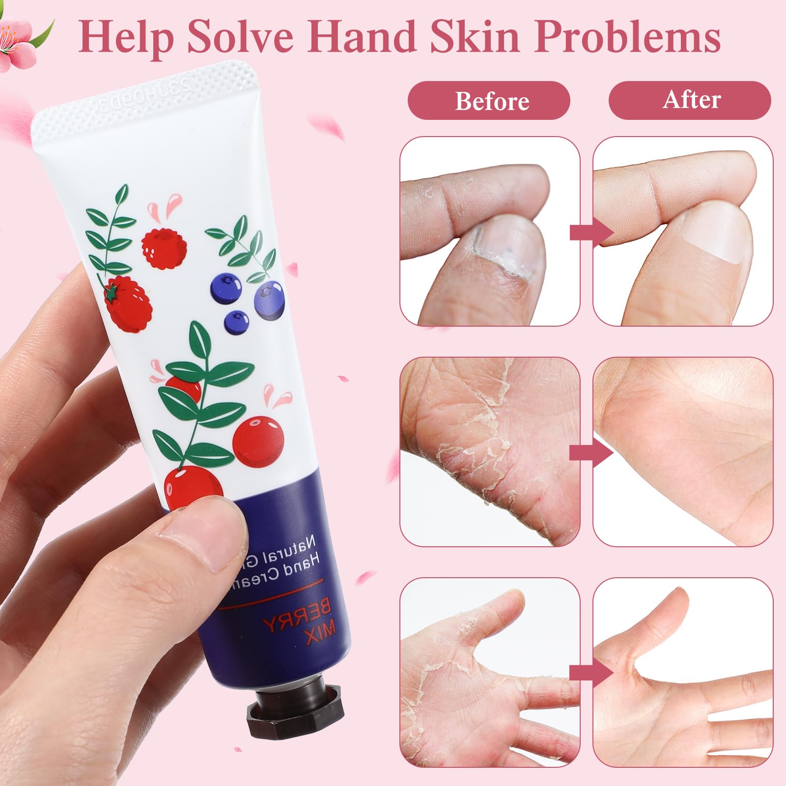 200 Pack Mini Hand Cream Gift Set for Women - Travel Size Lotion Bulk for Dry Cracked Hands - 10 Styles - Perfect for Graduation Gifts, Baby Shower Favors, Birthday Party Favors & Everyday Moisturizing