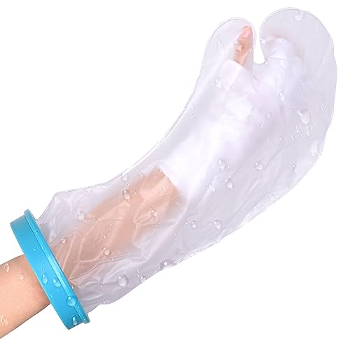 Waterproof Kids Arm Cast Cover for Shower - Reusable Hand & Wrist Cast Protector for Children | Keep Wounds & Bandages Dry While Bathing, Swimming & Washing | Ideal for Daily Hygiene & Water Activities