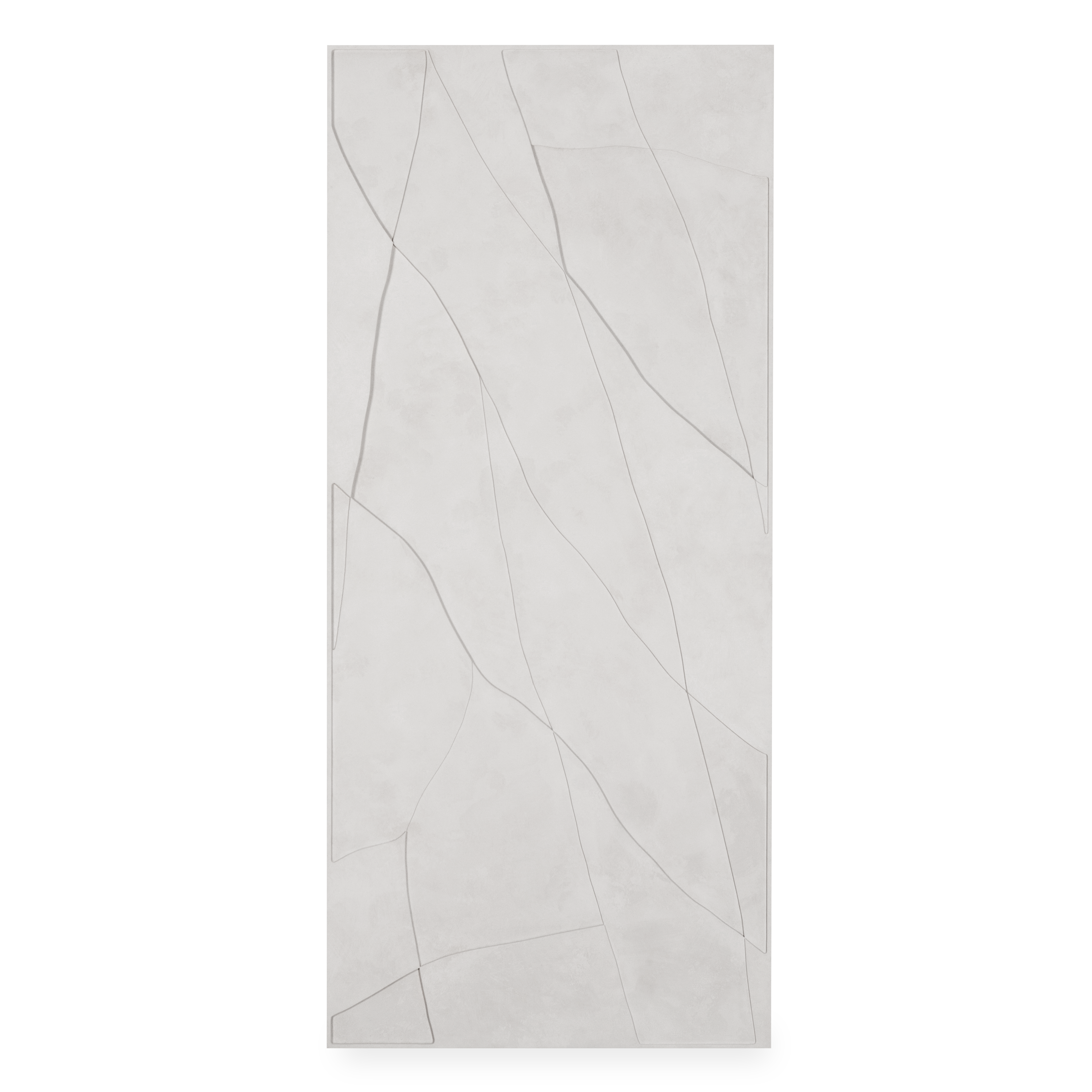 Bas Relief No. 3 Wall Art - Handcrafted 3D Plaster Sculpture Panel for Home & Office Decor | Perfect for Living Room, Bedroom, or Gallery Display