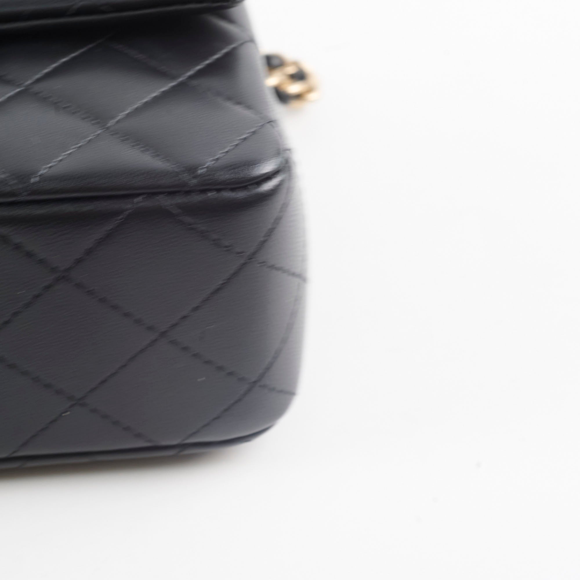 Chanel Mini Rectangular Top Handle Bag Black Microchipped - Luxury Designer Crossbody Purse for Women, Perfect for Date Night & Special Occasions
