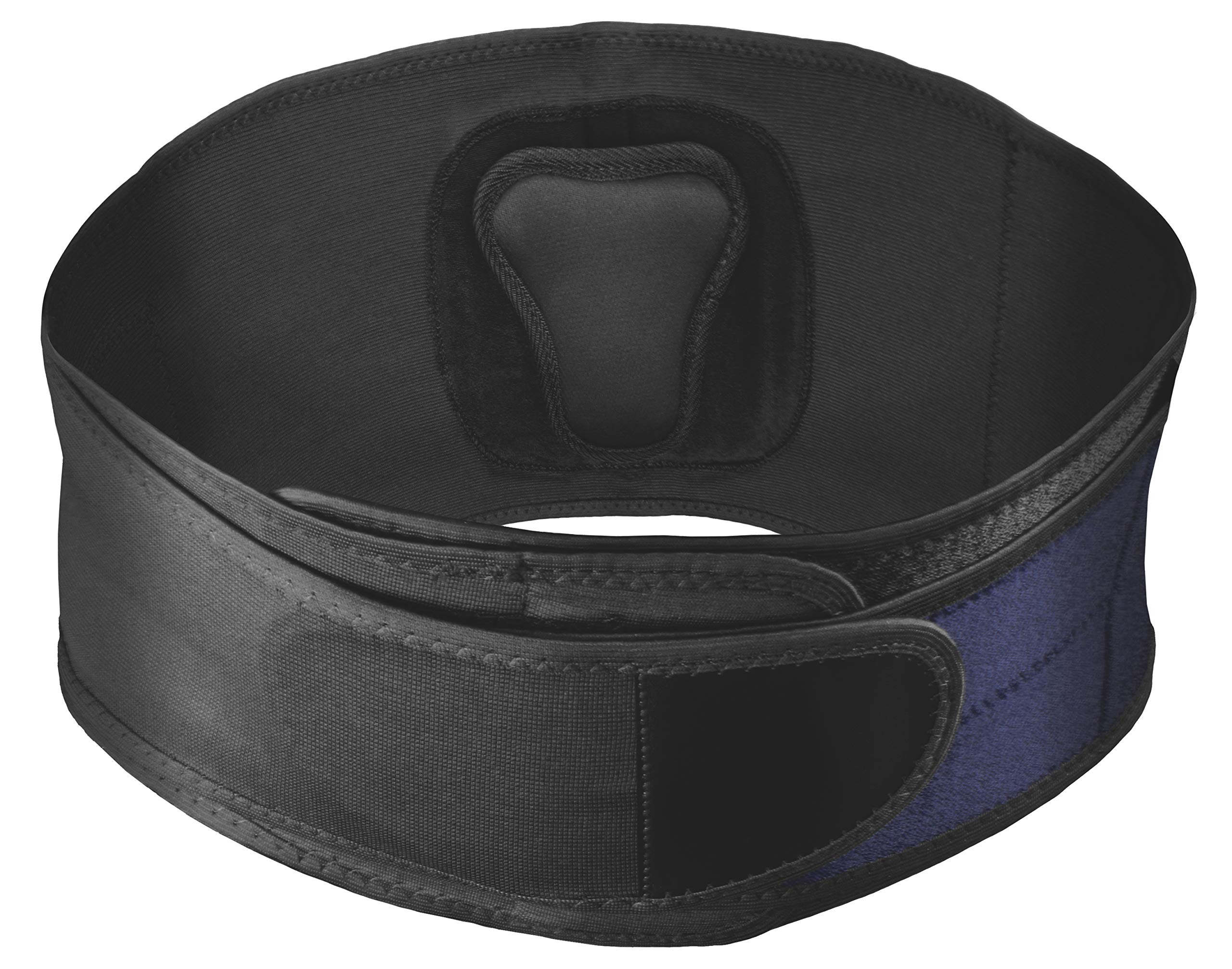 Mueller Adjustable Lumbar Back Brace with Removable Pad - Lower & Upper Back Pain Relief Support for Men & Women - Sciatica, Scoliosis Support - Black - Perfect for Office Work, Sports & Post-Surgery Recovery
