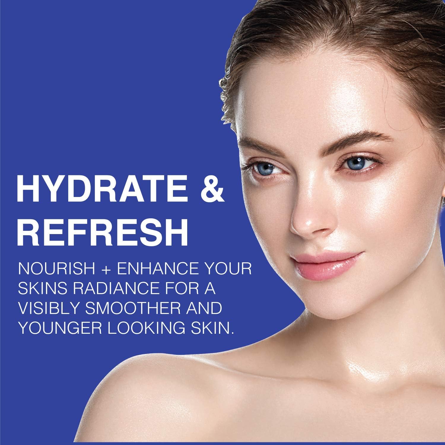 HYDRATING Facial Oil with Jojoba, Vitamin E & Lavender - 2 Fl Oz - Natural Moisturizer for Dry Skin - Perfect for Night Routine & Daily Skincare