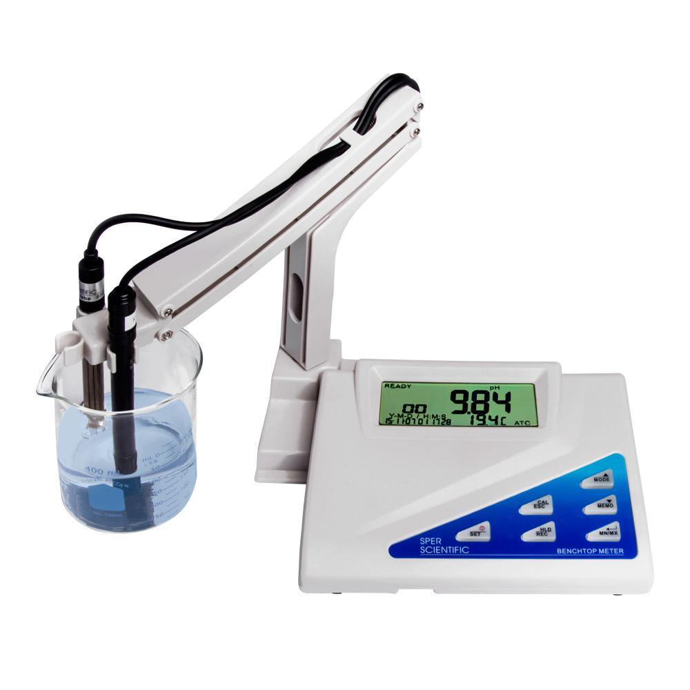 Premium Benchtop Water Quality Meter - TDS, pH, Temperature & Conductivity Tester for Labs, Aquariums & Hydroponics | Accurate Water Testing Equipment for Scientific Research & Home Use
