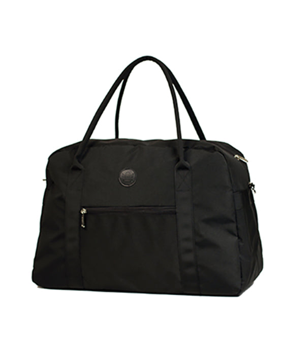 Tosca TCA935 H Cabin Tote Bag - Stylish Black Travel Carry-On for Women | Perfect for Airplane, Weekend Getaways & Business Trips