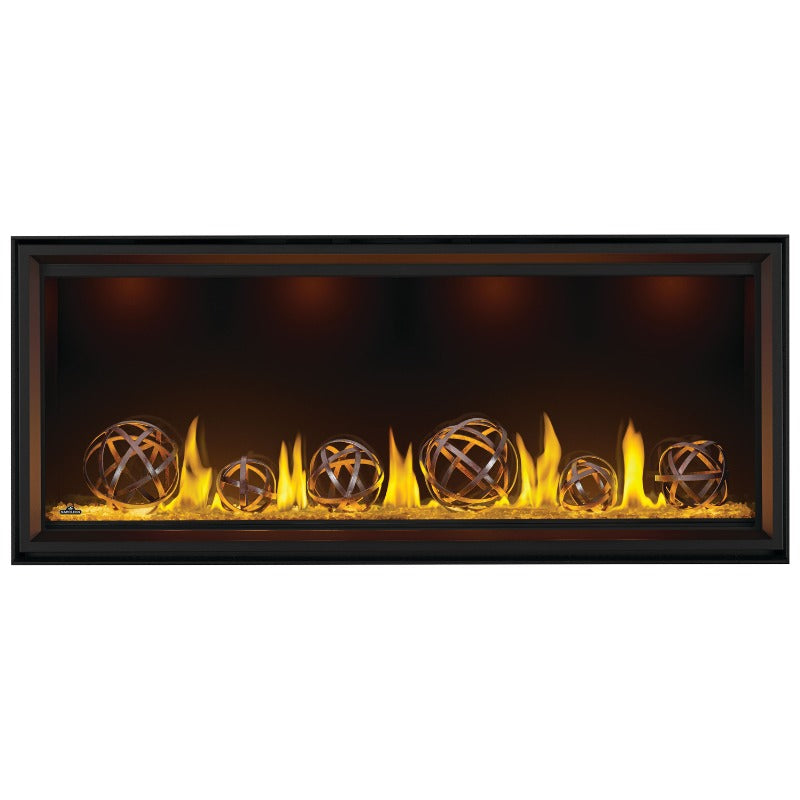 Napoleon TLV62N Tall Vector 62 Linear Direct Vent Gas Fireplace - Modern Heating for Living Rooms & Patios