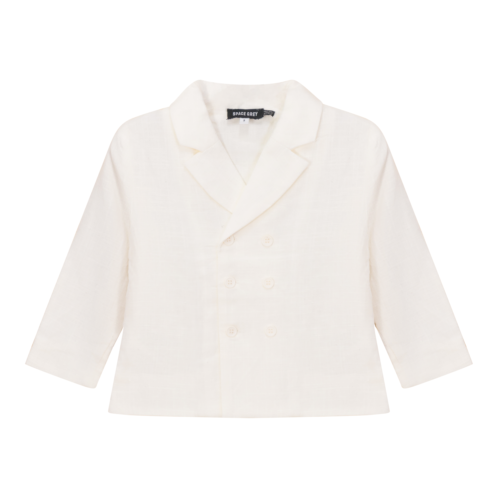 Stylish Woven Double Breasted Blazer for Women - Professional Office Wear & Formal Occasions | Business Attire Jacket for Work, Meetings & Special Events