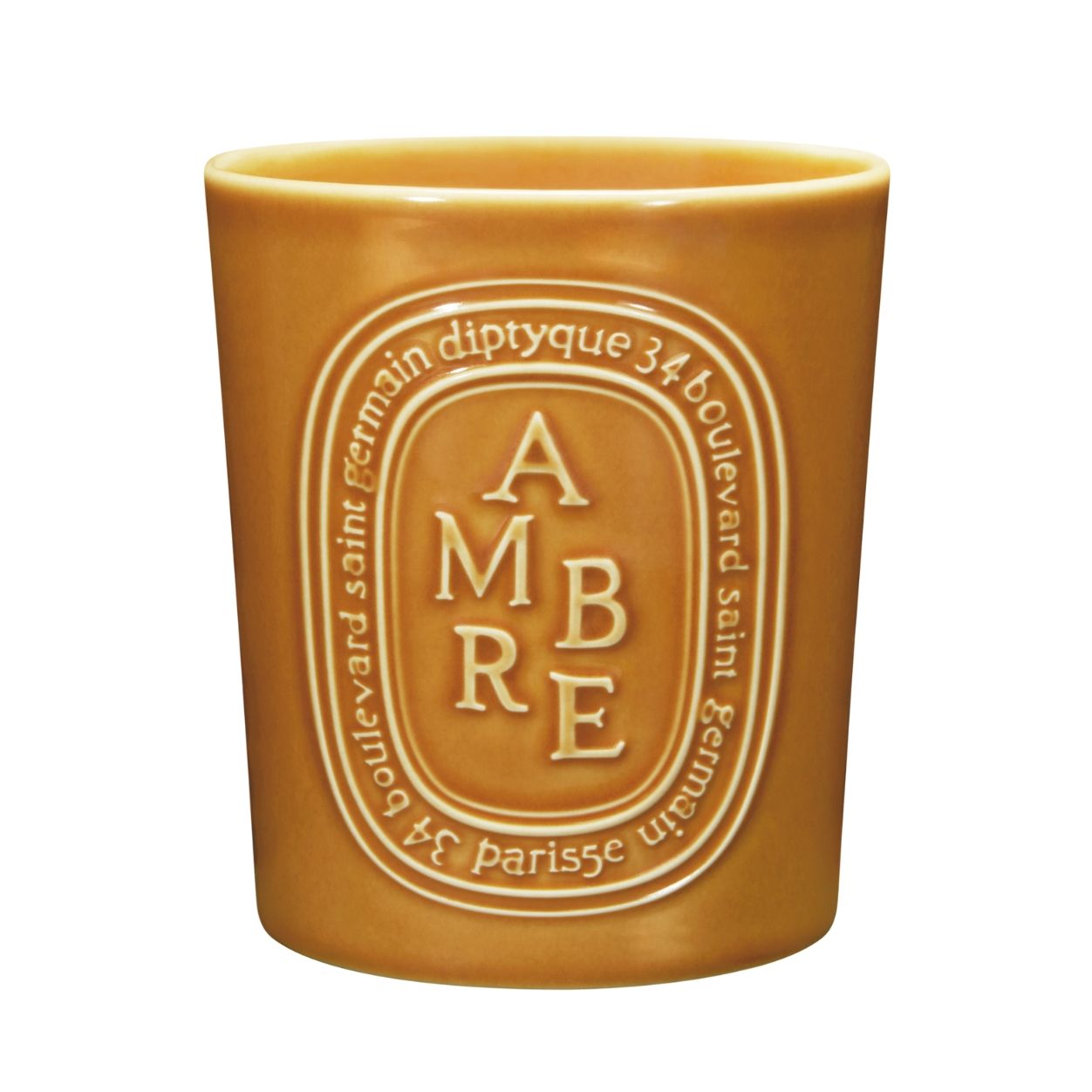 Natural Amber Scented Soy Candle - Handmade Eco-Friendly Aromatherapy Candle for Relaxation & Stress Relief - Perfect for Home, Office, Spa & Meditation