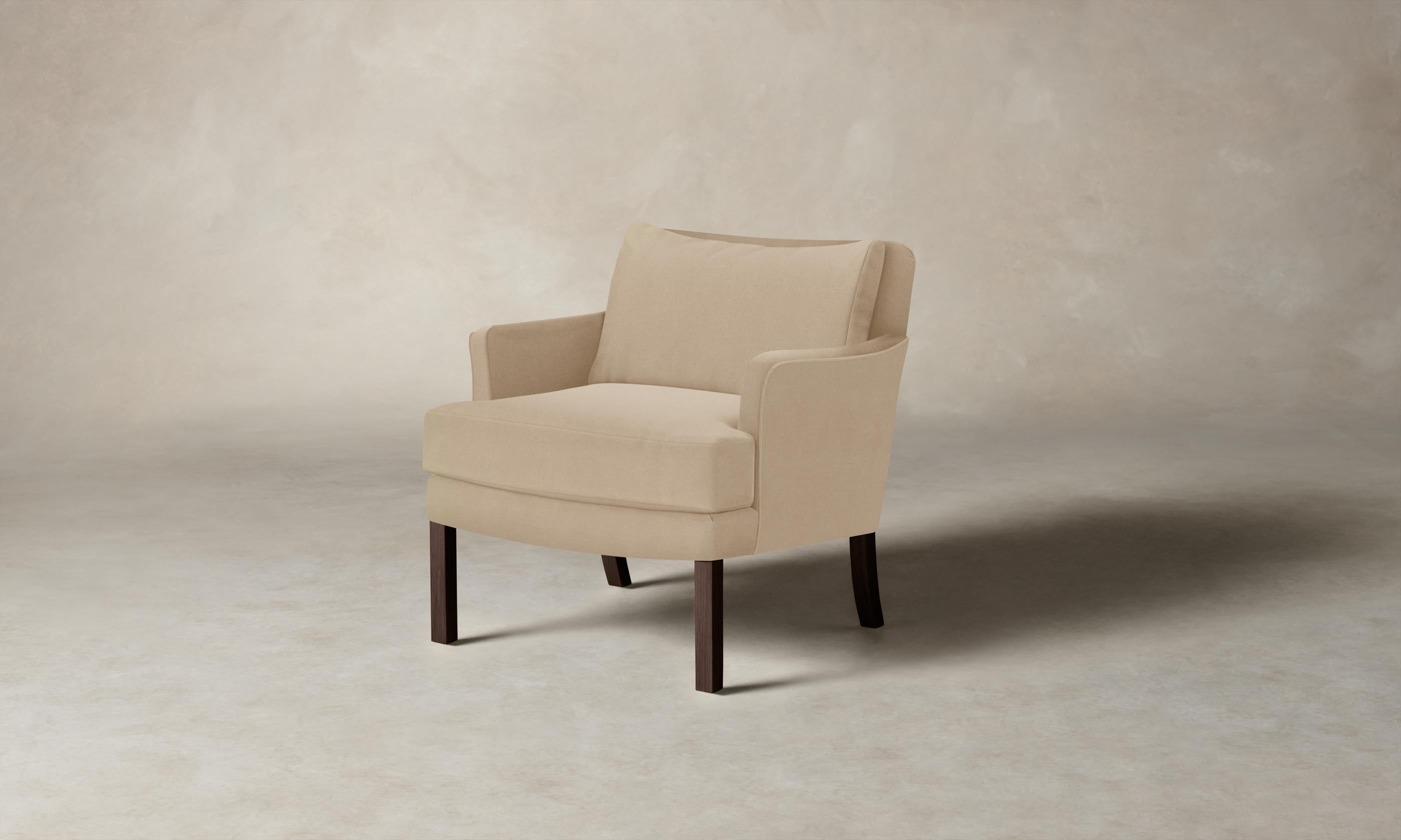 Kaye Chair - Premium Performance Velvet Butter Upholstered Accent Chair for Living Room, Bedroom & Office - Stylish & Comfortable Seating for Home Decor