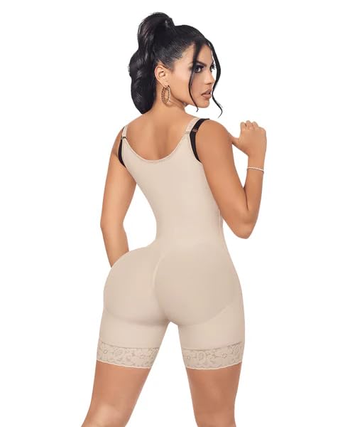 Shape Your Body - Medium Compression Faja with Snaps for Postpartum Recovery & Waist Training - Perfect for Post-Surgery, Weight Loss & Everyday Slimming
