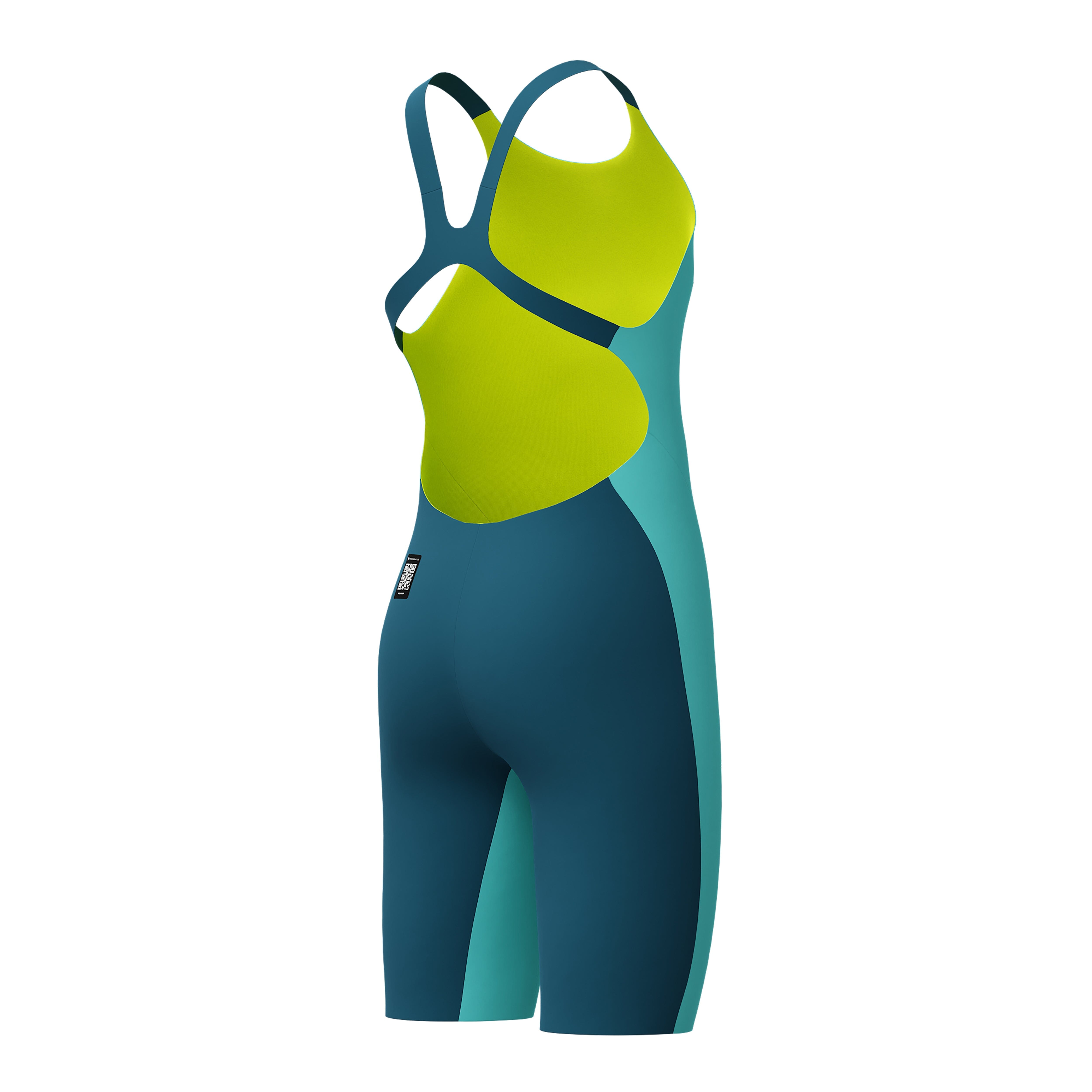 Speedo Endurance+ Max Junior Girls Kneeskin Competitive Swim Suit - Turquoise - Perfect for Swim Training, Racing & Water Sports