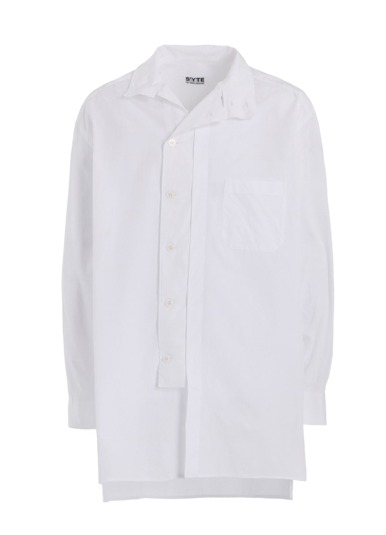 Premium Cotton Broadcloth Button-Down Shirt with Multi-Button Sleeves & Stand Collar - Perfect for Business Casual, Office Wear & Smart Outfits