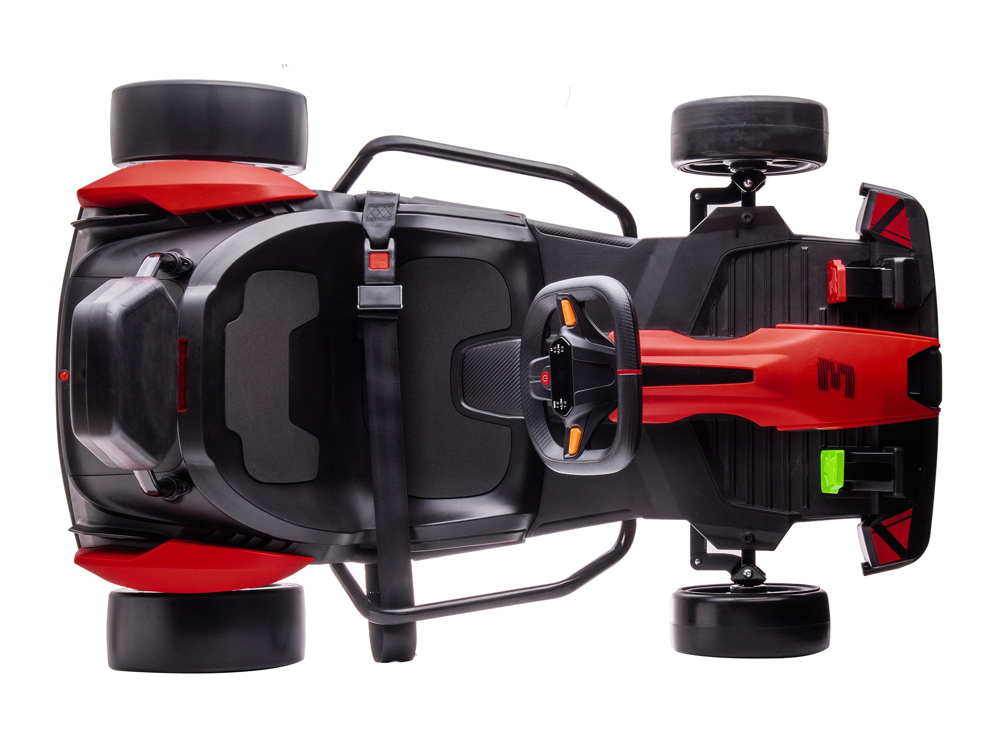24V RIDINGTON SONOMA Kids Electric Drift Go Kart - High Speed Red Ride-On Car for Boys & Girls, Perfect for Backyard Racing and Outdoor Play