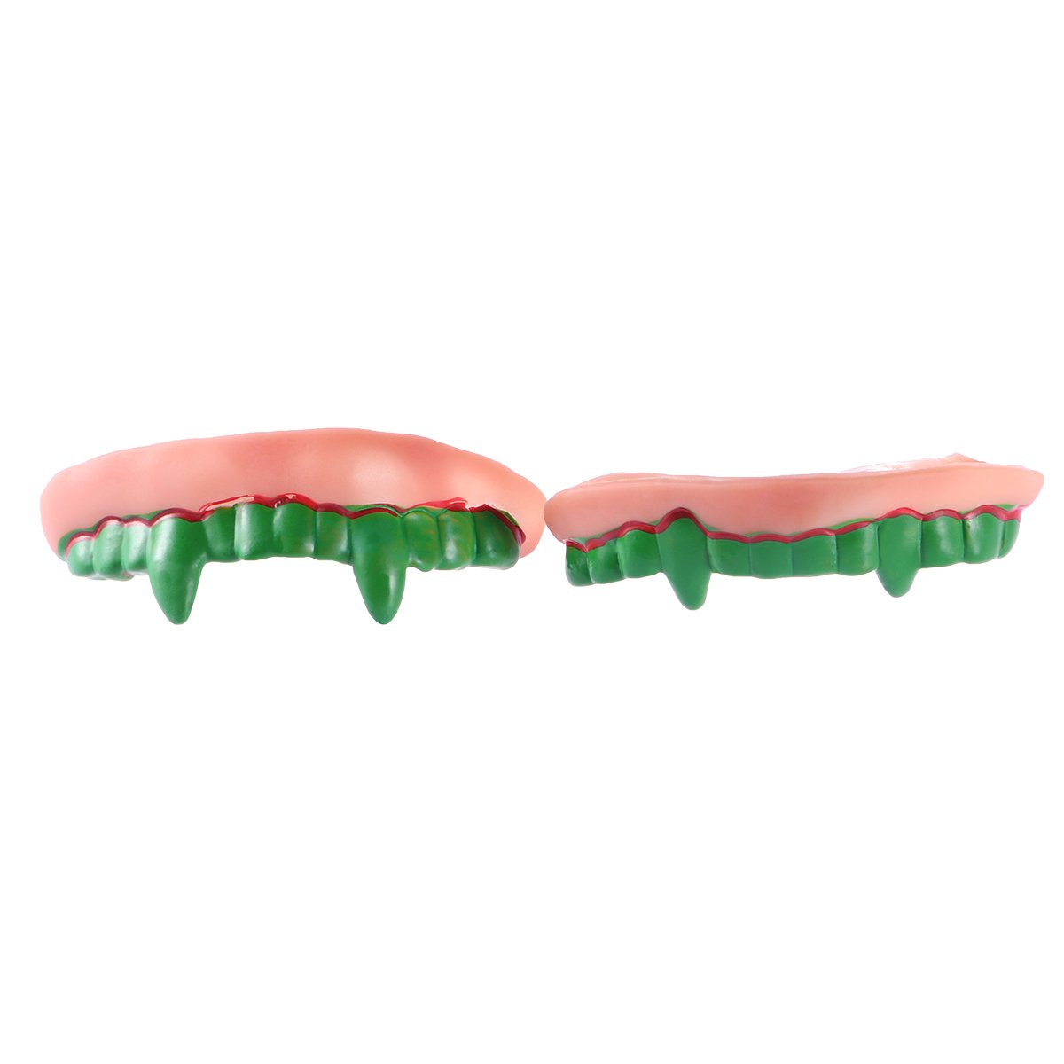 Vampire Fake Teeth - Scary Halloween Costume Accessories & Party Decorations (Green) | Perfect for Halloween Parties, Cosplay, and Prank Gifts