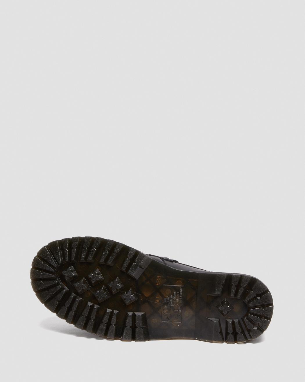 Dr. Martens Vegan Adrian Quad Platform Loafer Shoes for Women - Comfortable & Stylish Vegan Leather Slip-Ons for Work, Casual Outfits & Streetwear Fashion