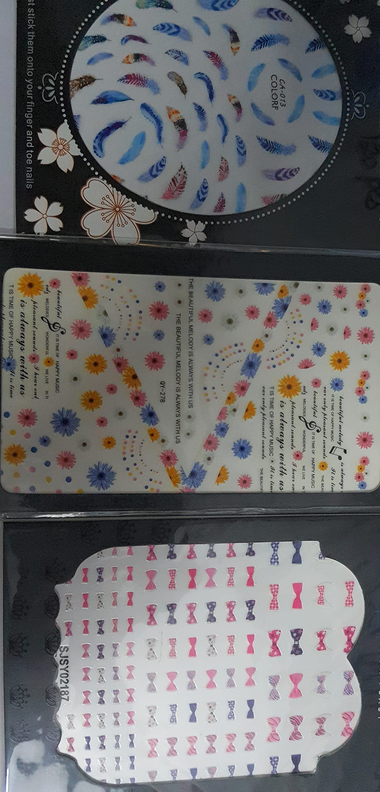 Premium Nail Stickers - Waterproof & Long-Lasting Nail Art Decals for Women - Perfect for Parties, Weddings, and Everyday Fashion