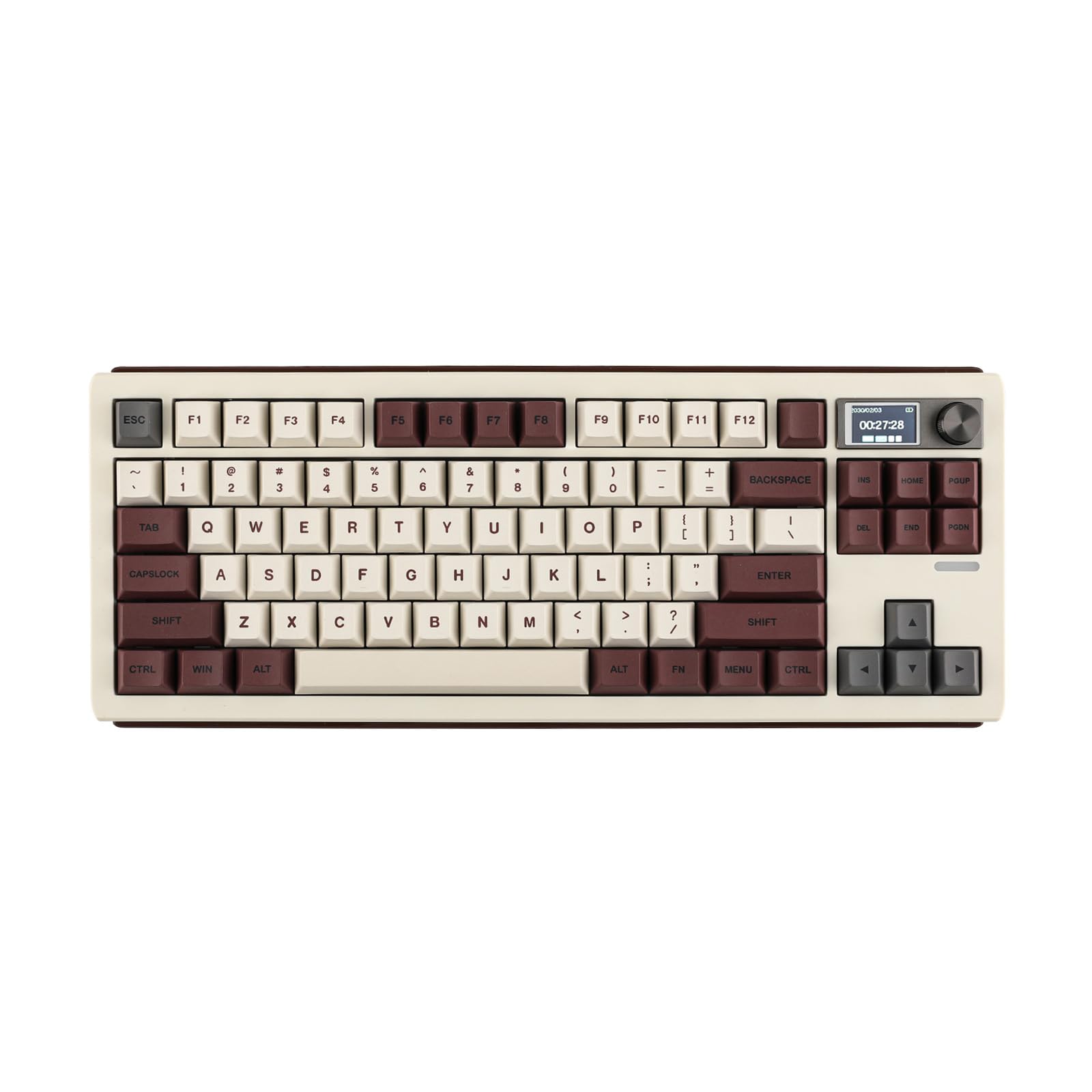 EPOMAKER Shadow-S VIA Wireless Gaming Keyboard - Gasket Mount Mechanical Keyboard with 1.14