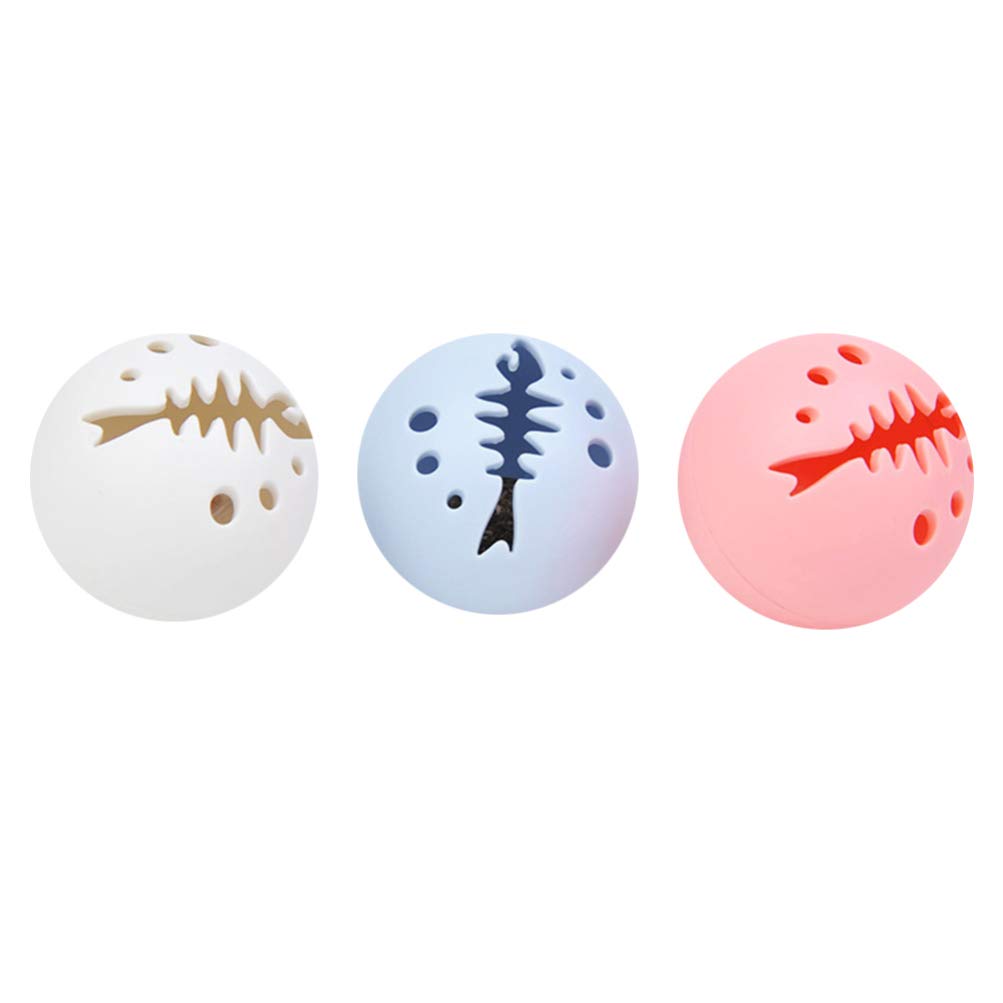 **POPETPOP Interactive Kitten Toys with LED Light & Bell - Fun Chasing & Exercise Cat Toys for Indoor Cats - Glow in The Dark Catnip Toys for Playtime & Training**