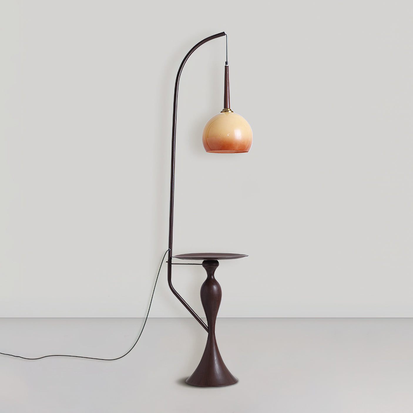 Modern Curvature Floor Lamp - Adjustable Standing Light for Living Room, Bedroom & Office - Elegant Home Decor Lighting with Flexible Design