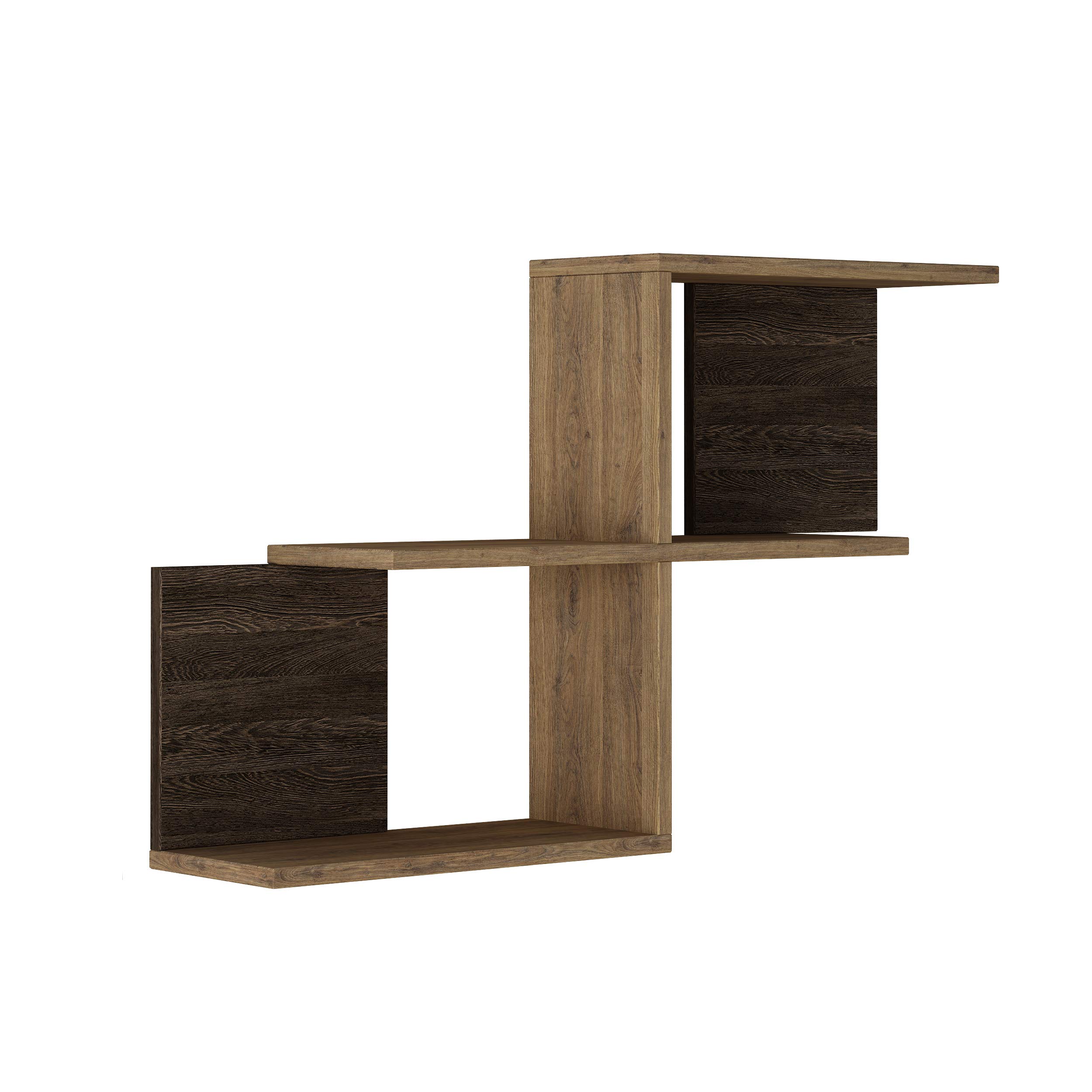 Modern Walnut Wall Shelf 22.64