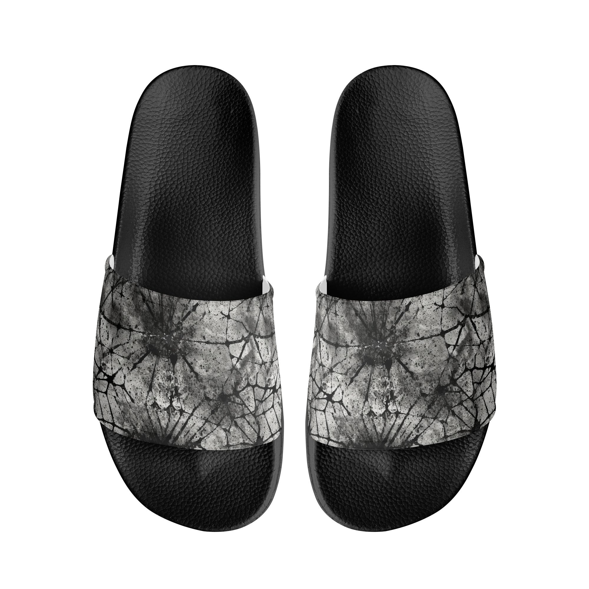 Distressed Men's PVC Sandals - Comfortable & Durable Summer Beach Shoes for Outdoor Walking, Hiking, and Casual Wear