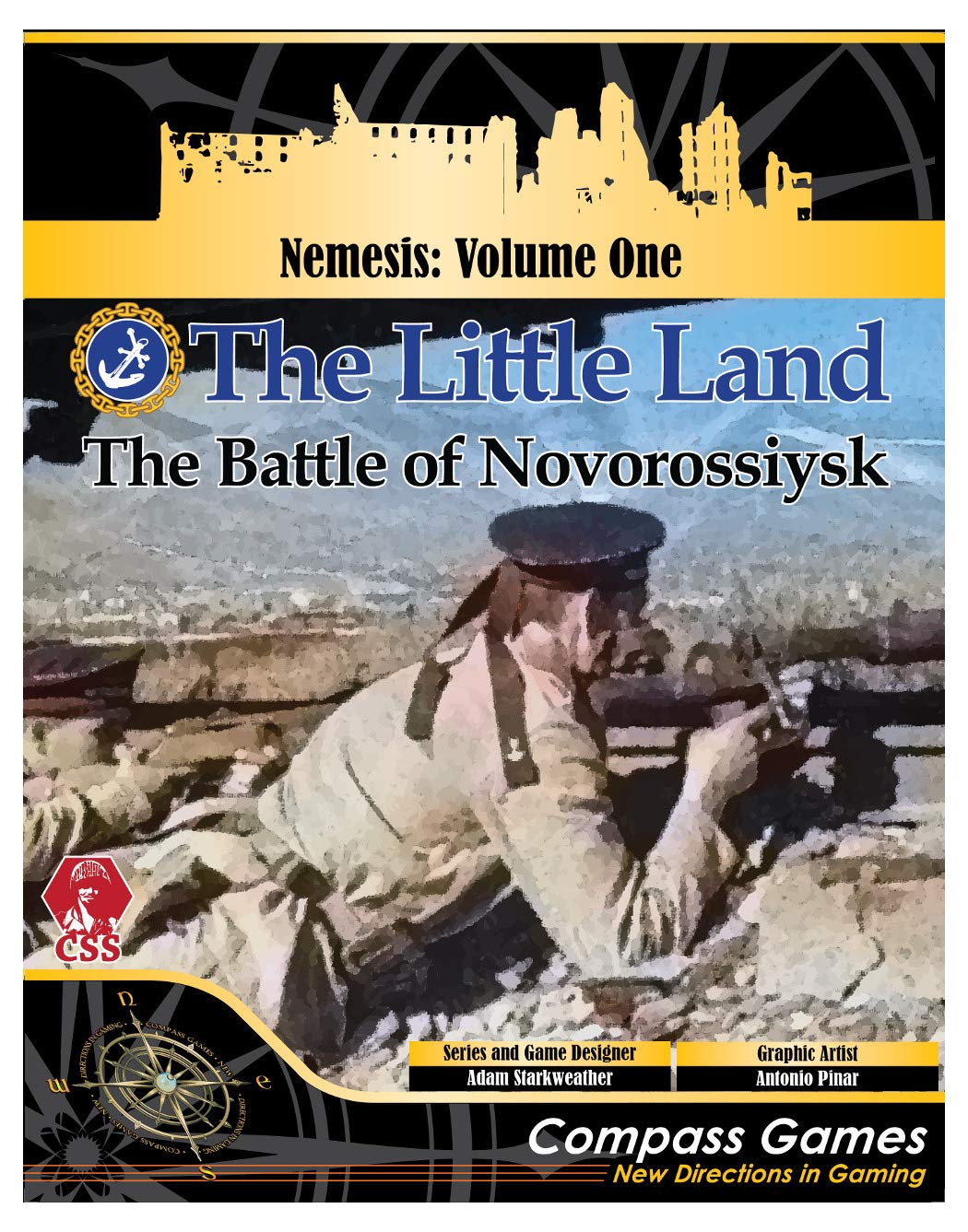 The Little Land: Battle for Novorossiysk - WWII Strategy Board Game | Historical War Game for Adults & Teens | Perfect for Game Nights & History Enthusiasts