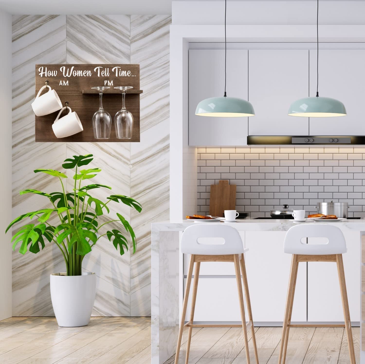 Best Mother's Day & Birthday Gifts for Women - Funny Unique Presents for Mom, Wife, Sister, Aunt - 2 Glass Set & 2 Coffee Mugs Gift Box - Perfect for Mother's Day Celebrations, Housewarming, Anniversary & Coffee Lovers
