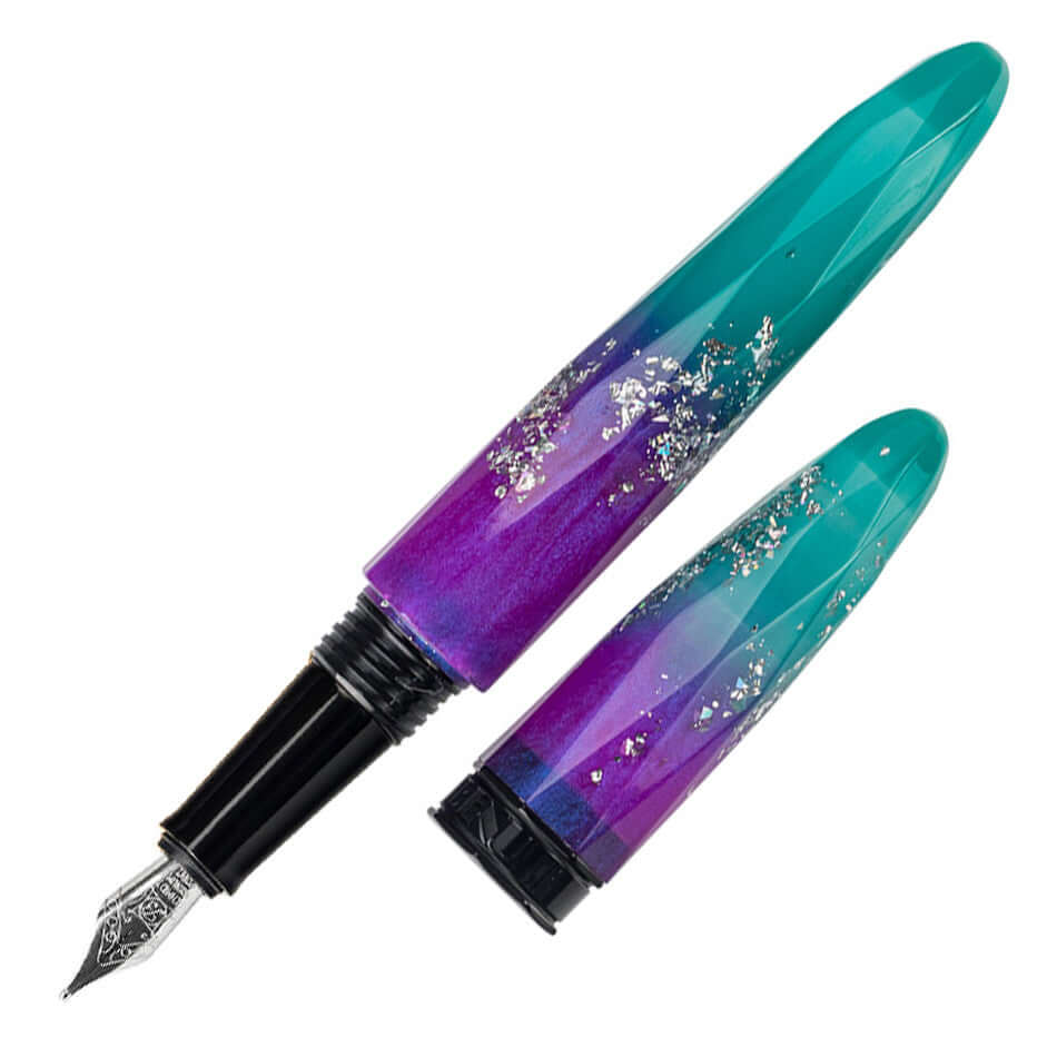 Benu Briolette Fountain Pen - Elegant Luminous Dream Design for Writing, Calligraphy & Gift Giving | Premium Ink Pen for Professionals & Students