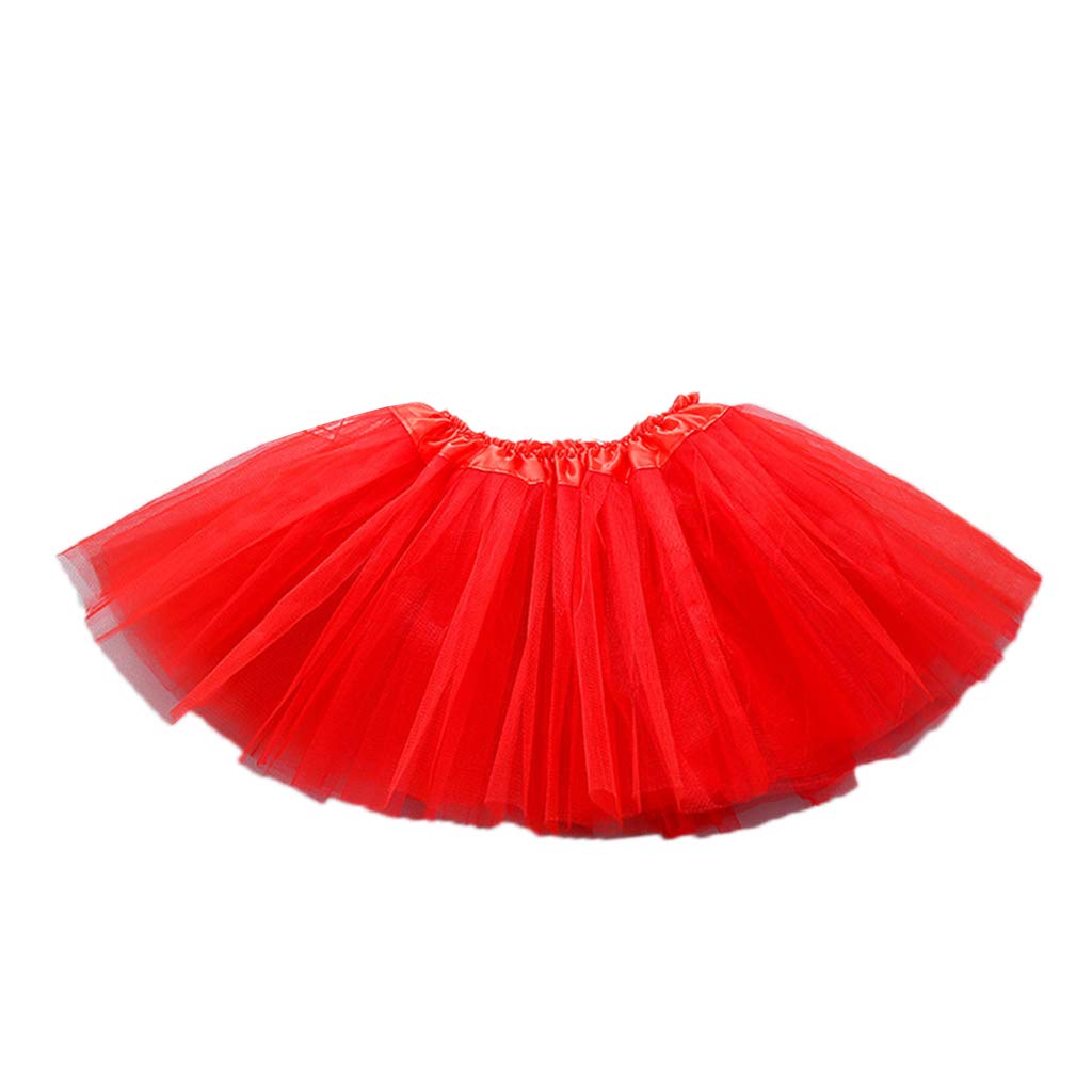 RHFEMD Women's High Waist Tutu Skirt - Layered Organza Lace Ballet Mini Skirt with Tulle for Dance, Party & Photo Shoots
